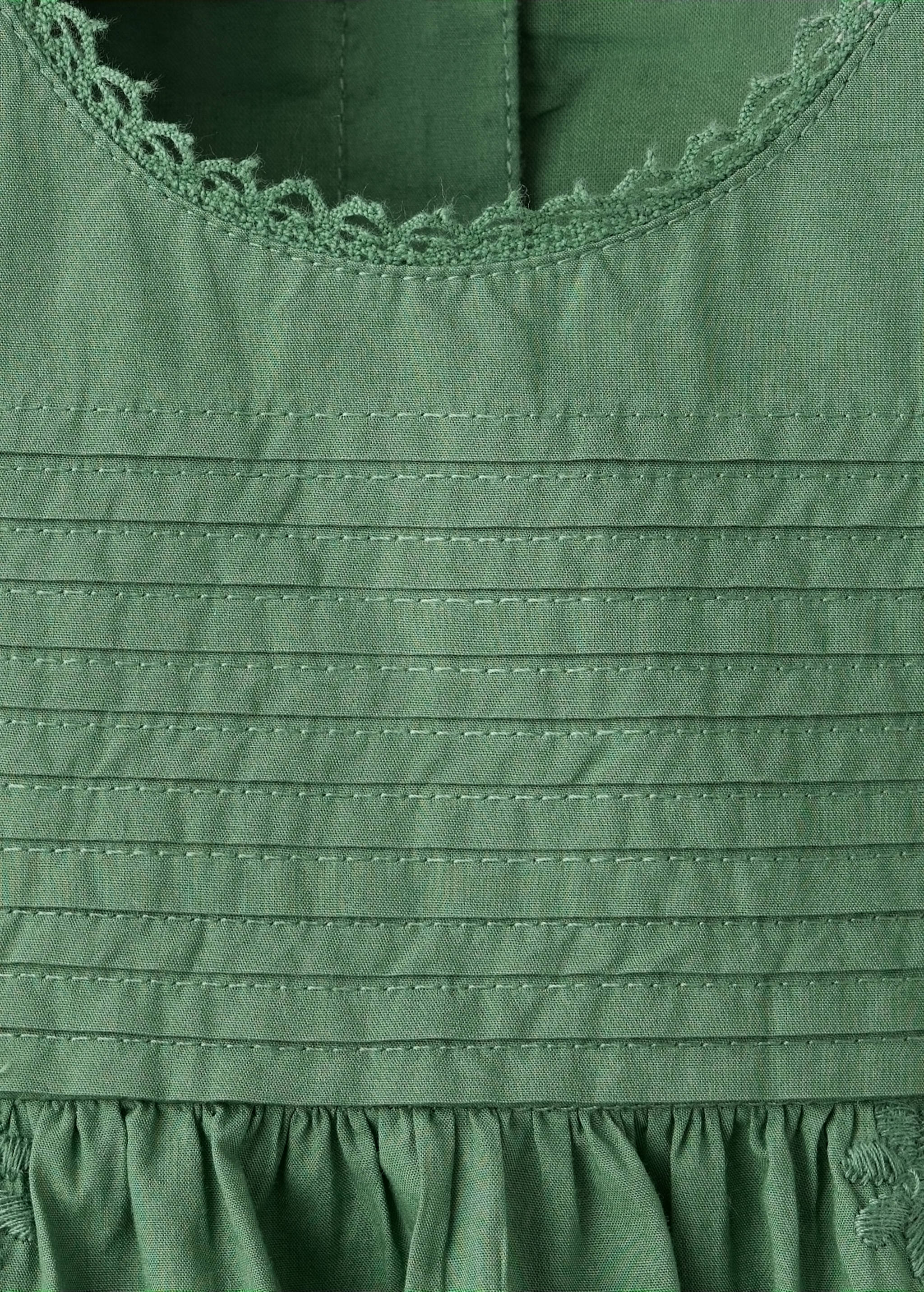 Baumwollbluse mit Raffdetails - Detail des Artikels 8