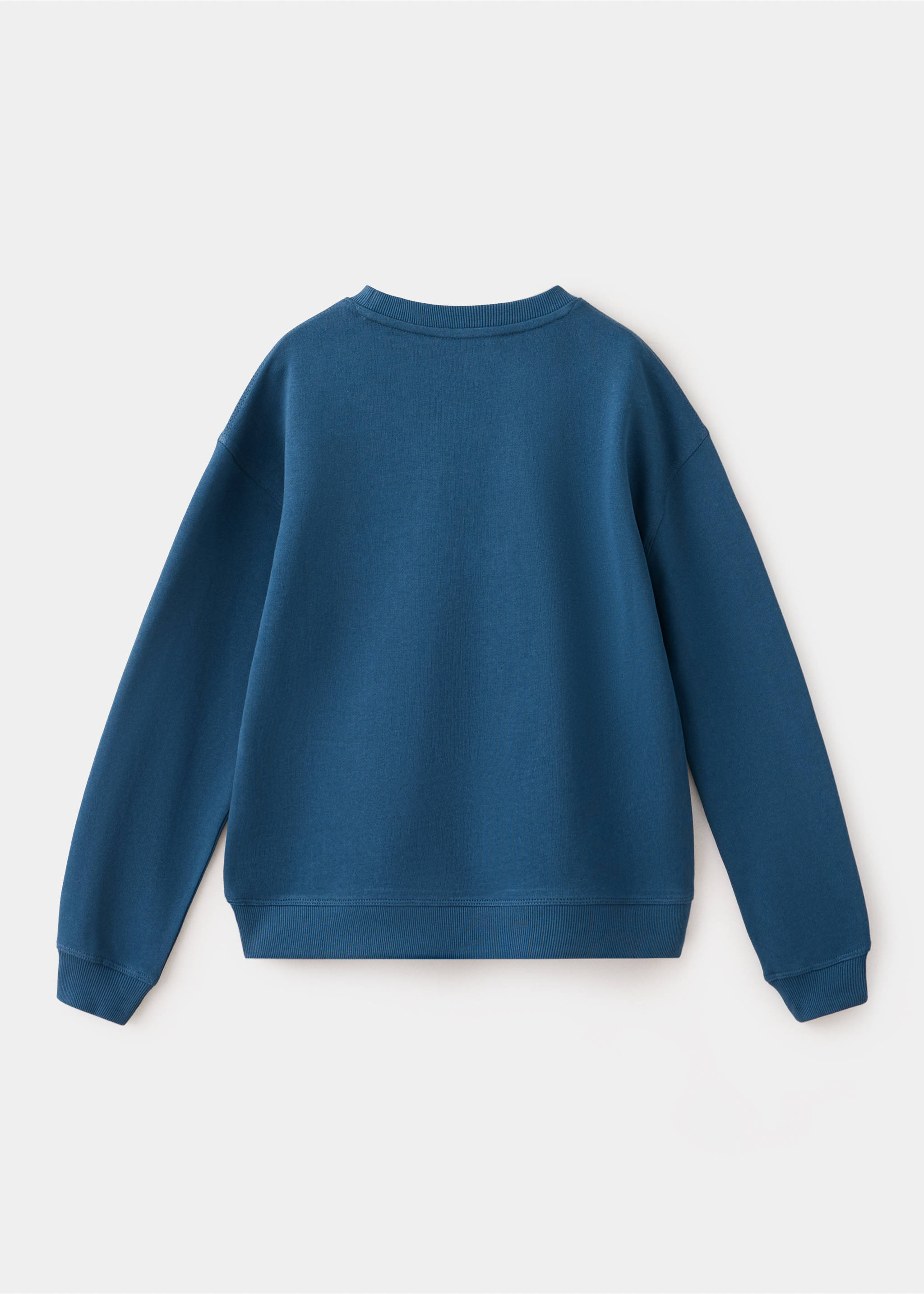 Sweat manu2 - Verso de l’article, Bleu. Ref: 37043875-00.