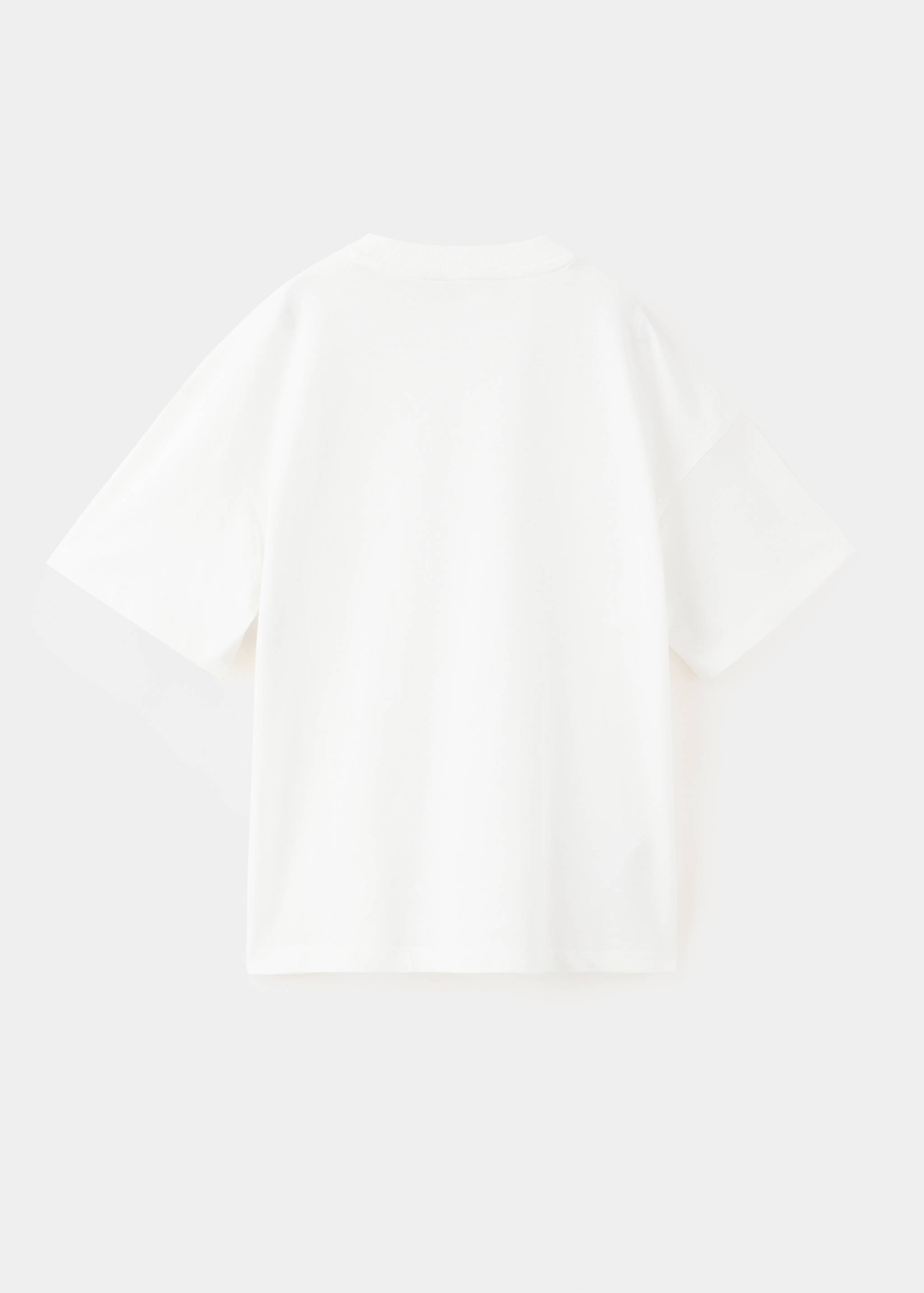 100% Cotton Slogan T-Shirt - Reverse of the article