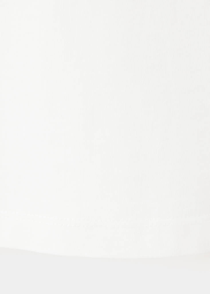 Oversized printed plus-size T-shirt — White