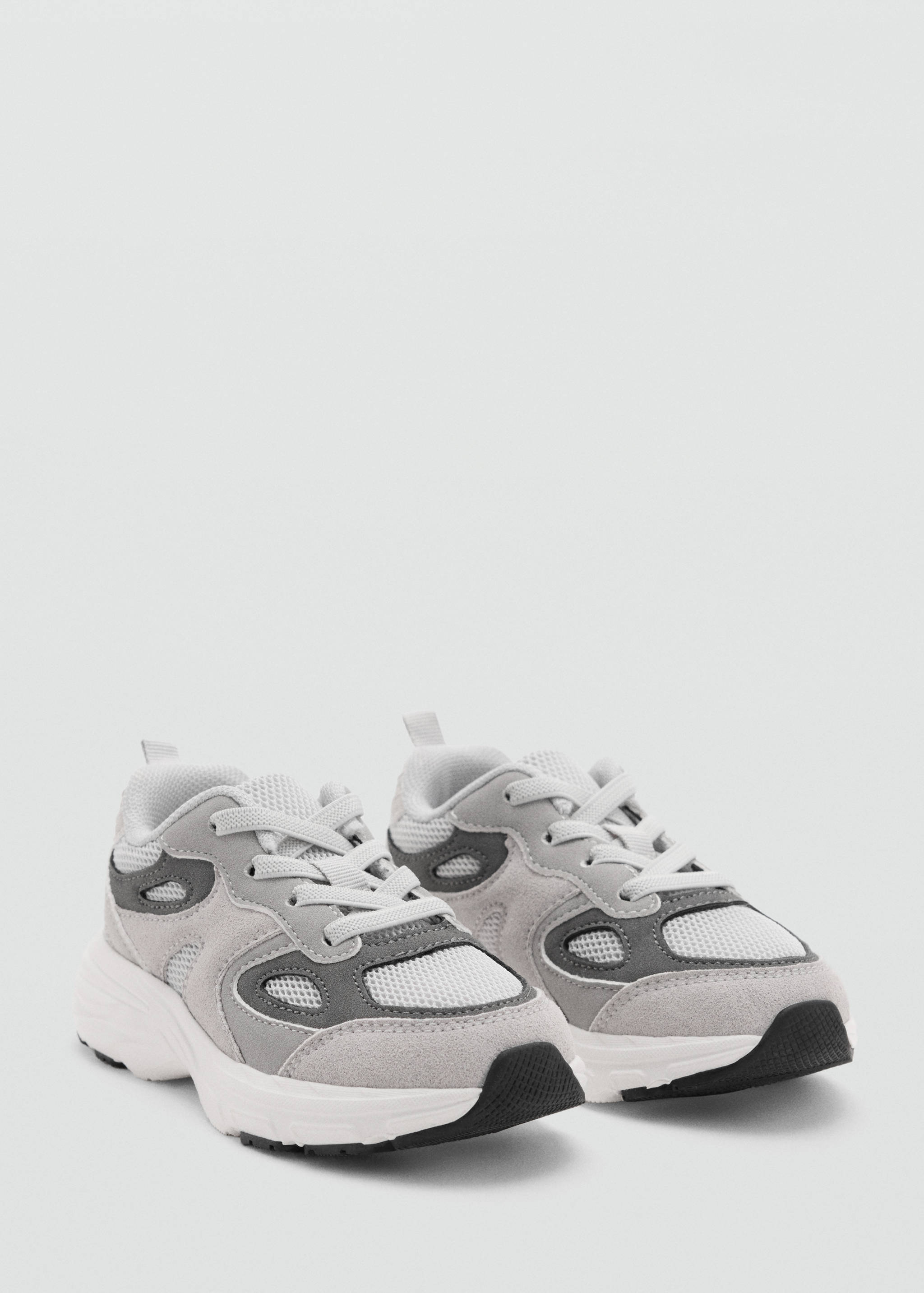 Combined trainers with laces - Medium plane