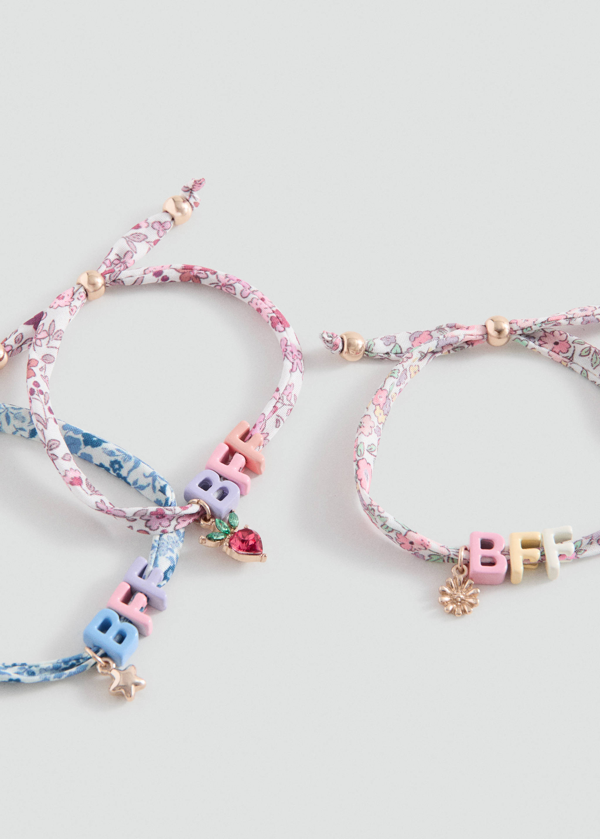 Lot 3 bracelets best friends - Plan moyen