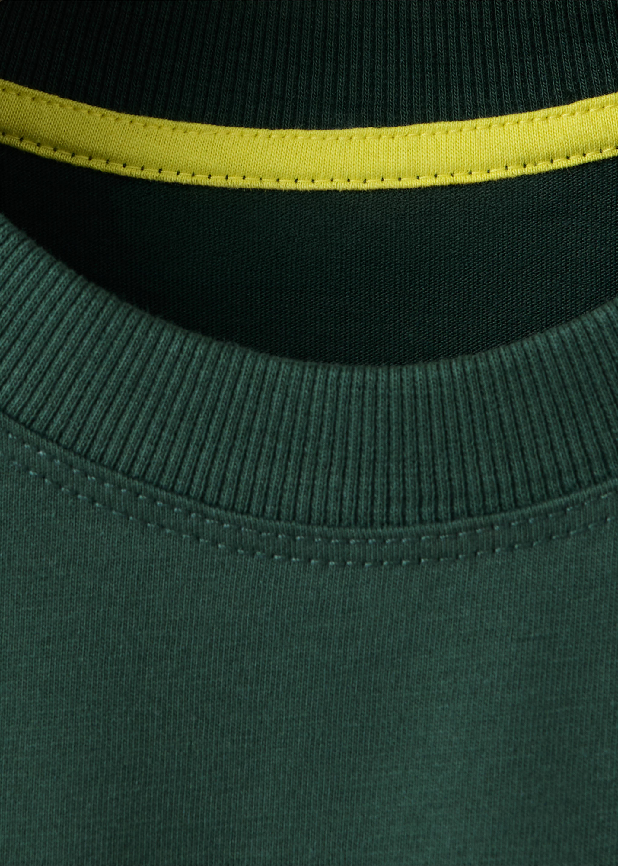 T-shirt oversize imprimé - Détail de l'article 8, Vert foncé. Ref: 37043887-00.