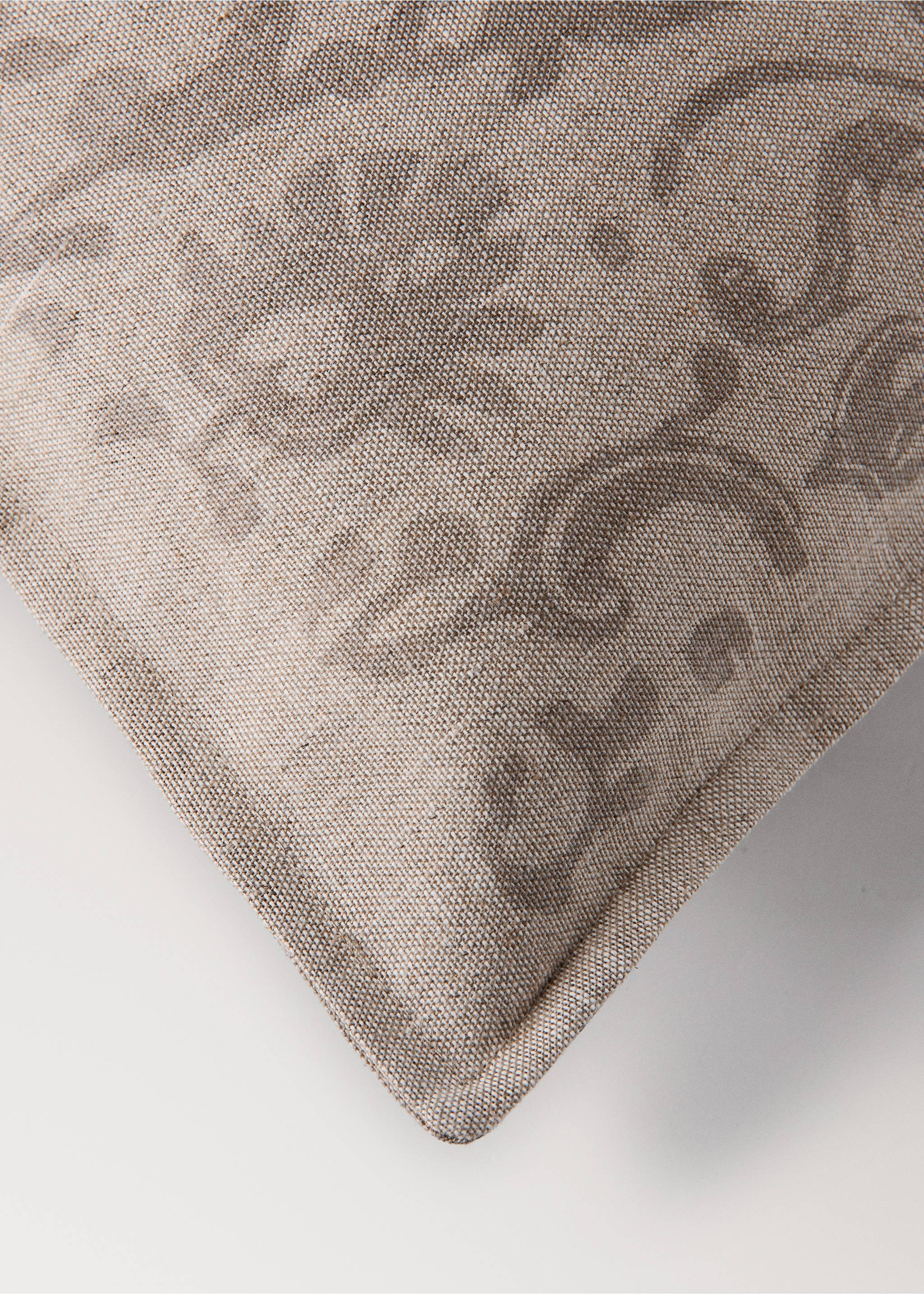 Cushion case pisa - Details of the article 1, Light/Pastel Brown. Ref: 37043895-00.