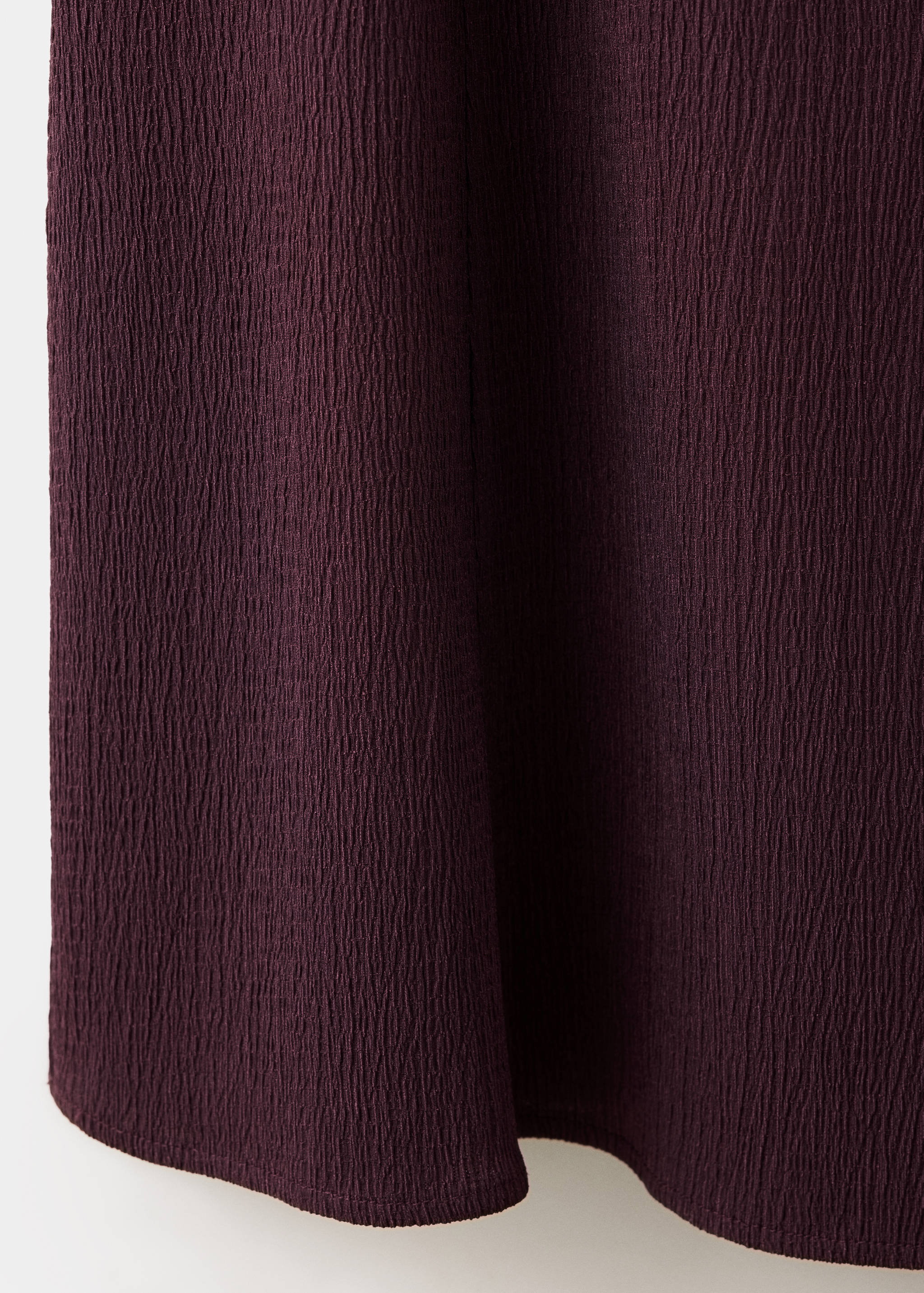 Robe texturée détails froncés - Détail de l'article 0