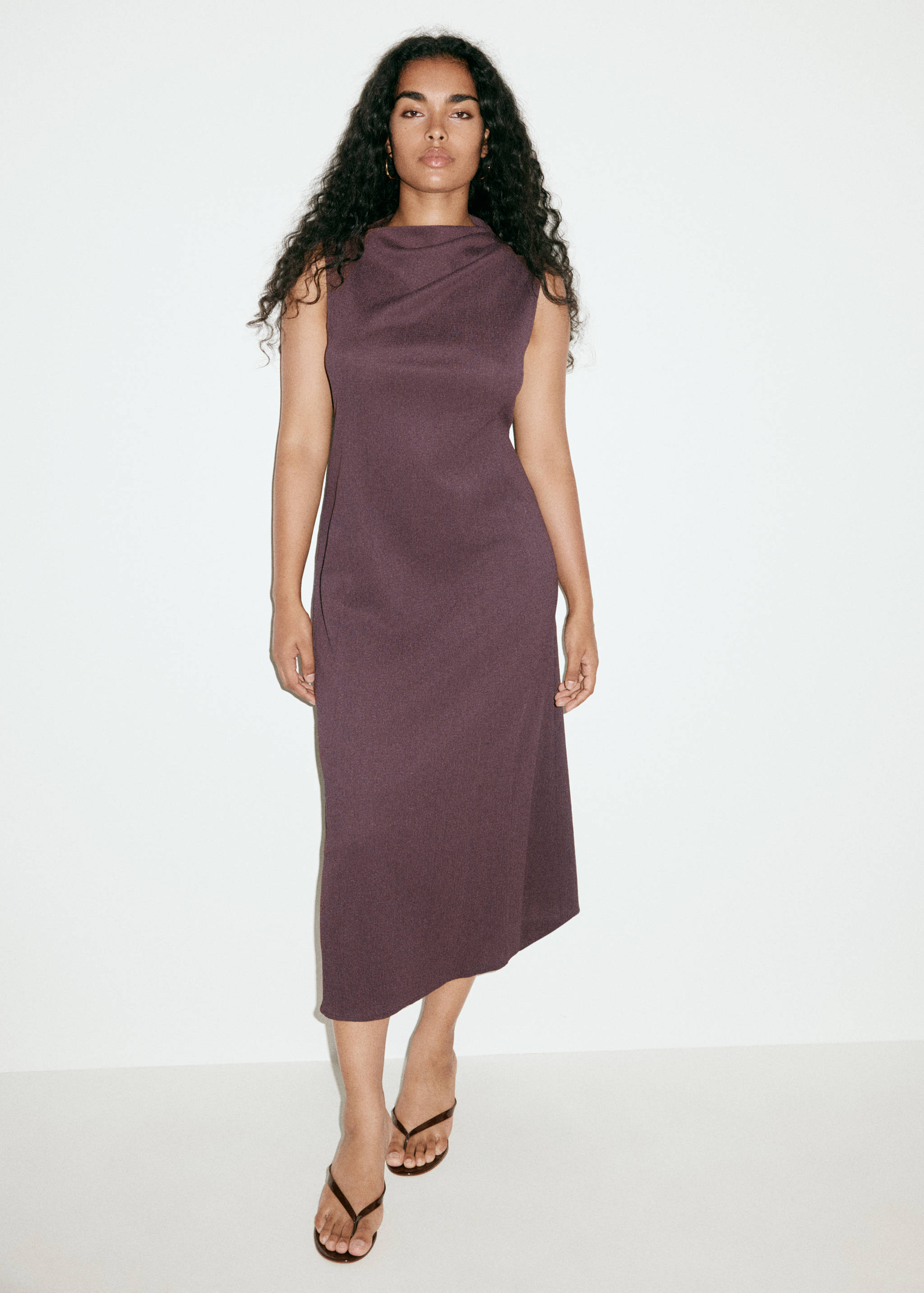 Robe texturée détails froncés - Détail de l'article 6