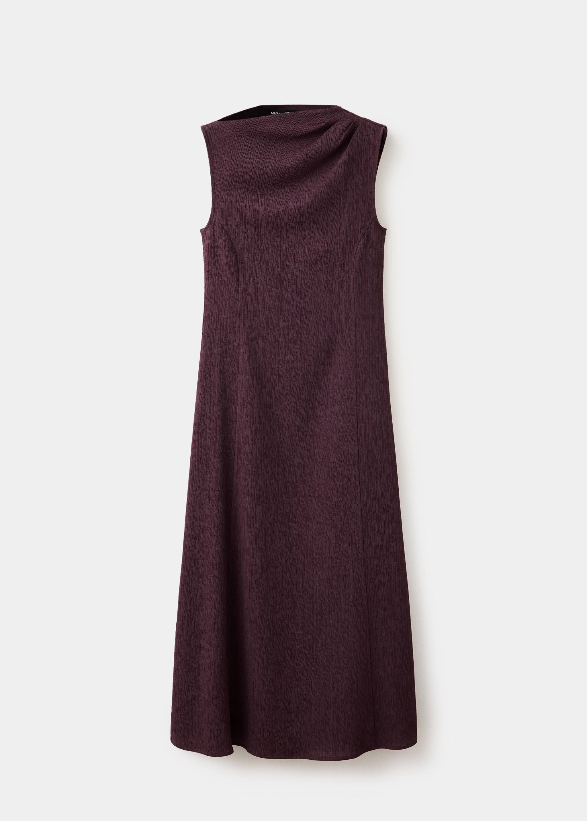 Robe texturée détails froncés - Article sans modèle