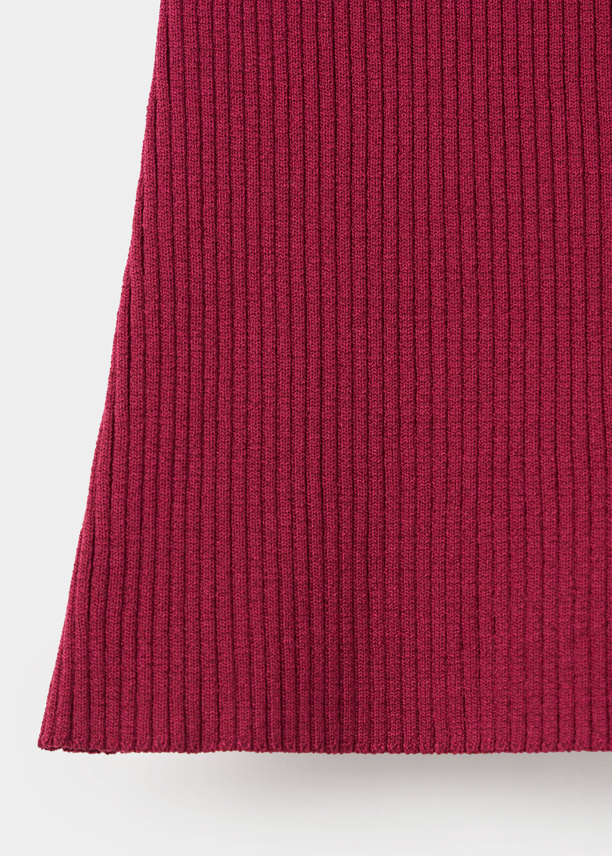 Ribbed lace top - Details of the article 0