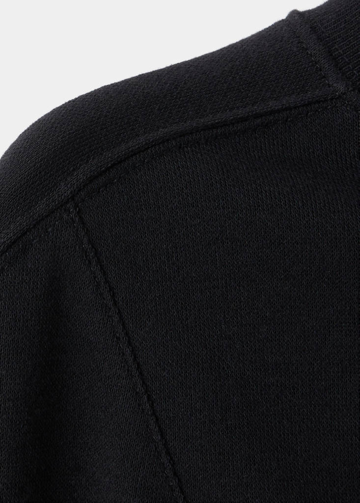 Seam detail T-shirt — Black