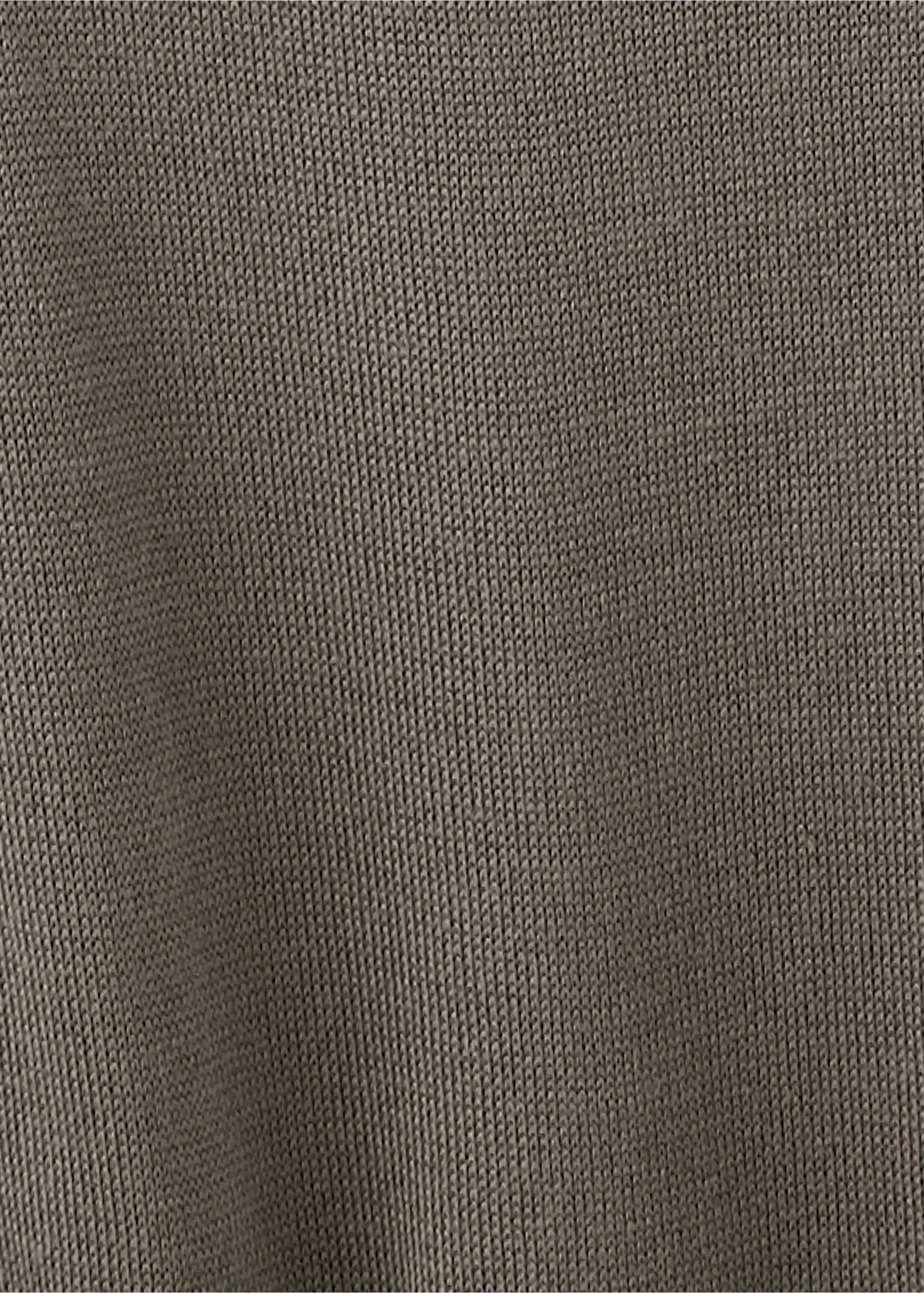Belted knitted waistcoat - Details of the article 0, Medium Brown. Ref: 37044078-00.