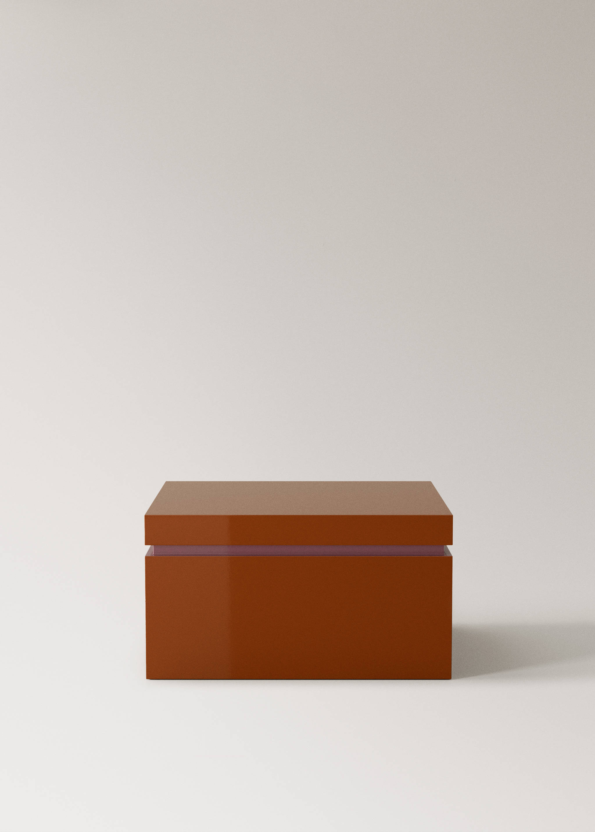 Two-tone wooden box - Article without model