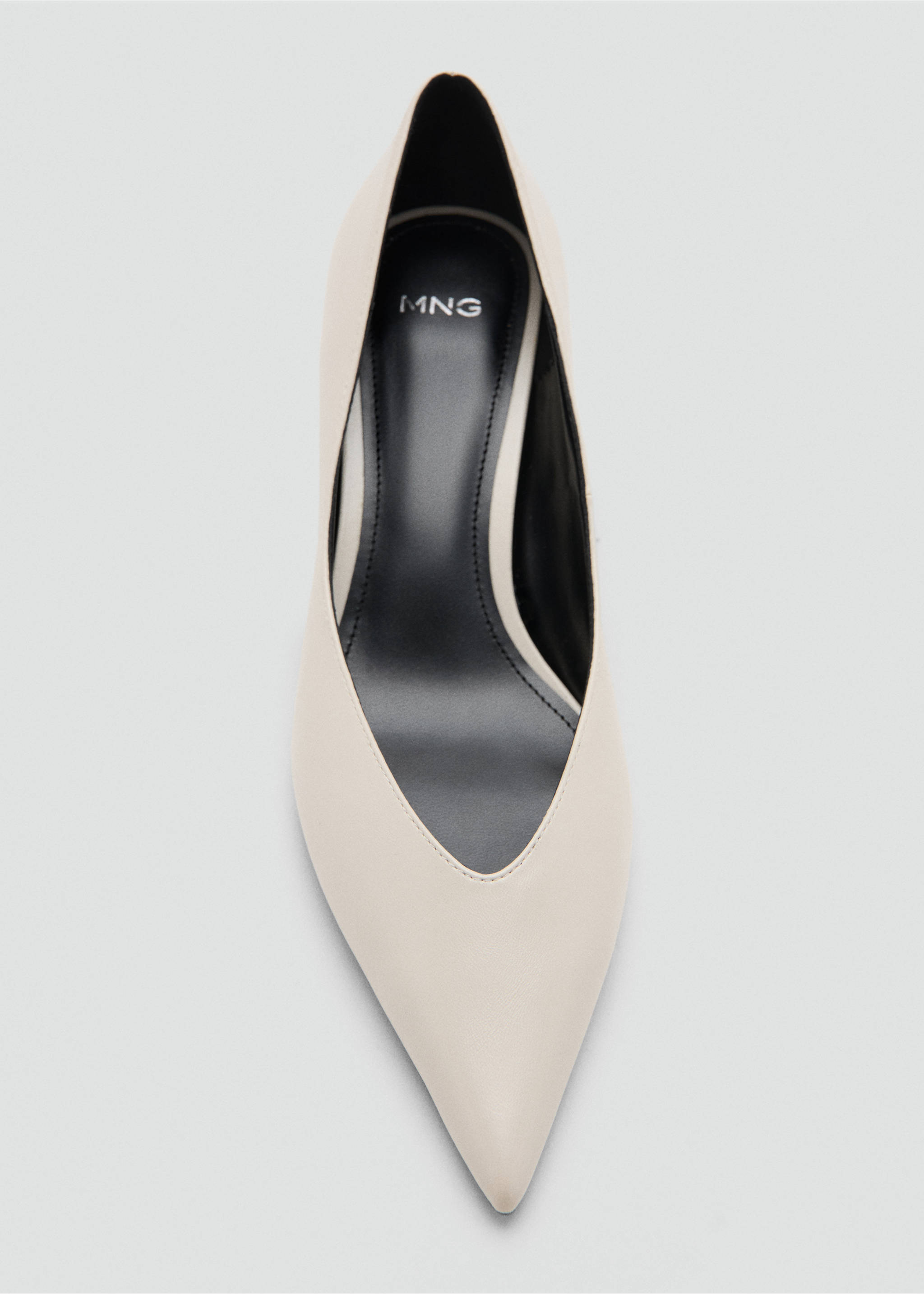 Shoes rumba - Details of the article 2, Ecru. Ref: 37044091-00.