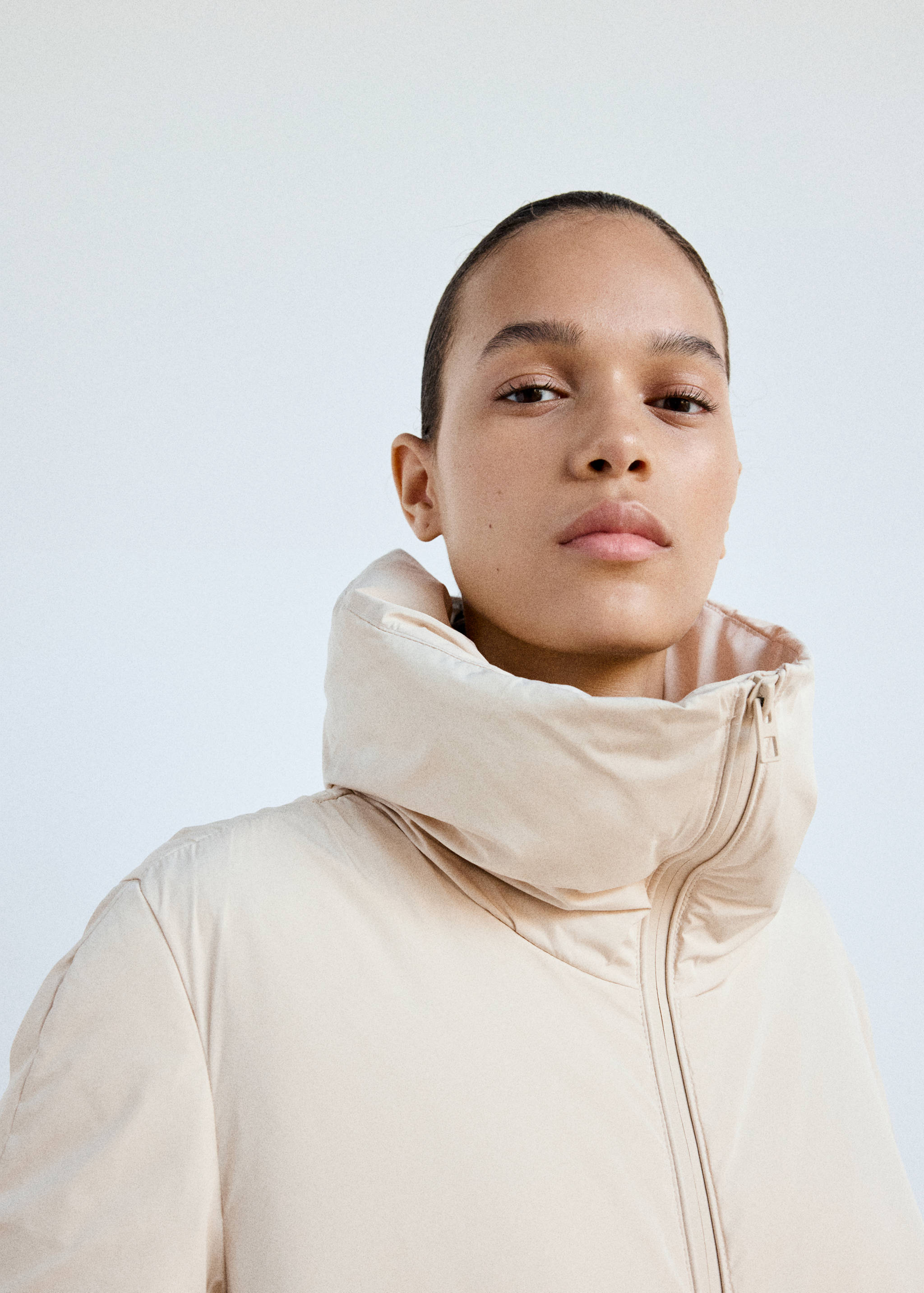 Long padded anorak - Details of the article 1