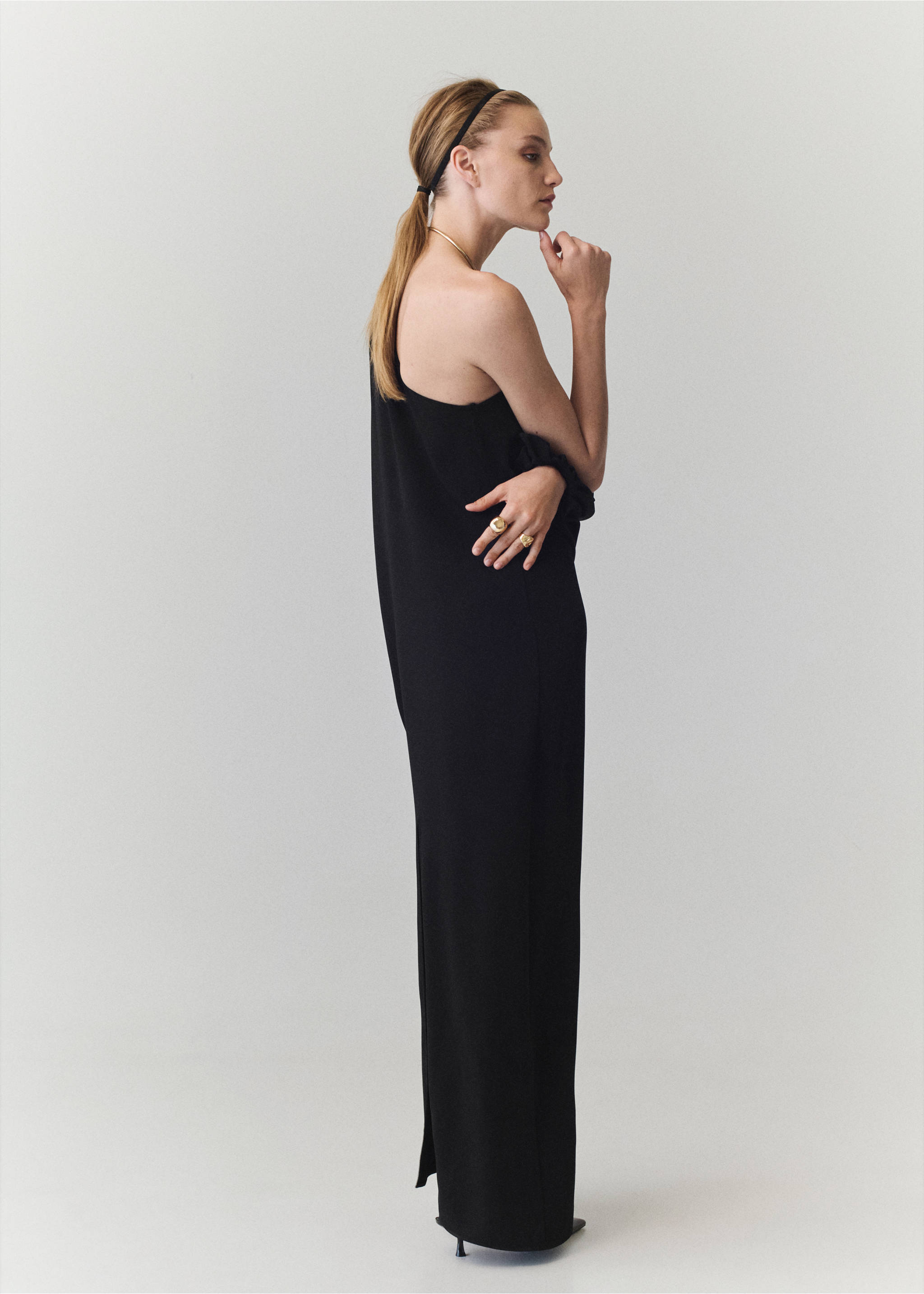 Robe caterina - Verso de l’article, Noir. Ref: 37044104-00.