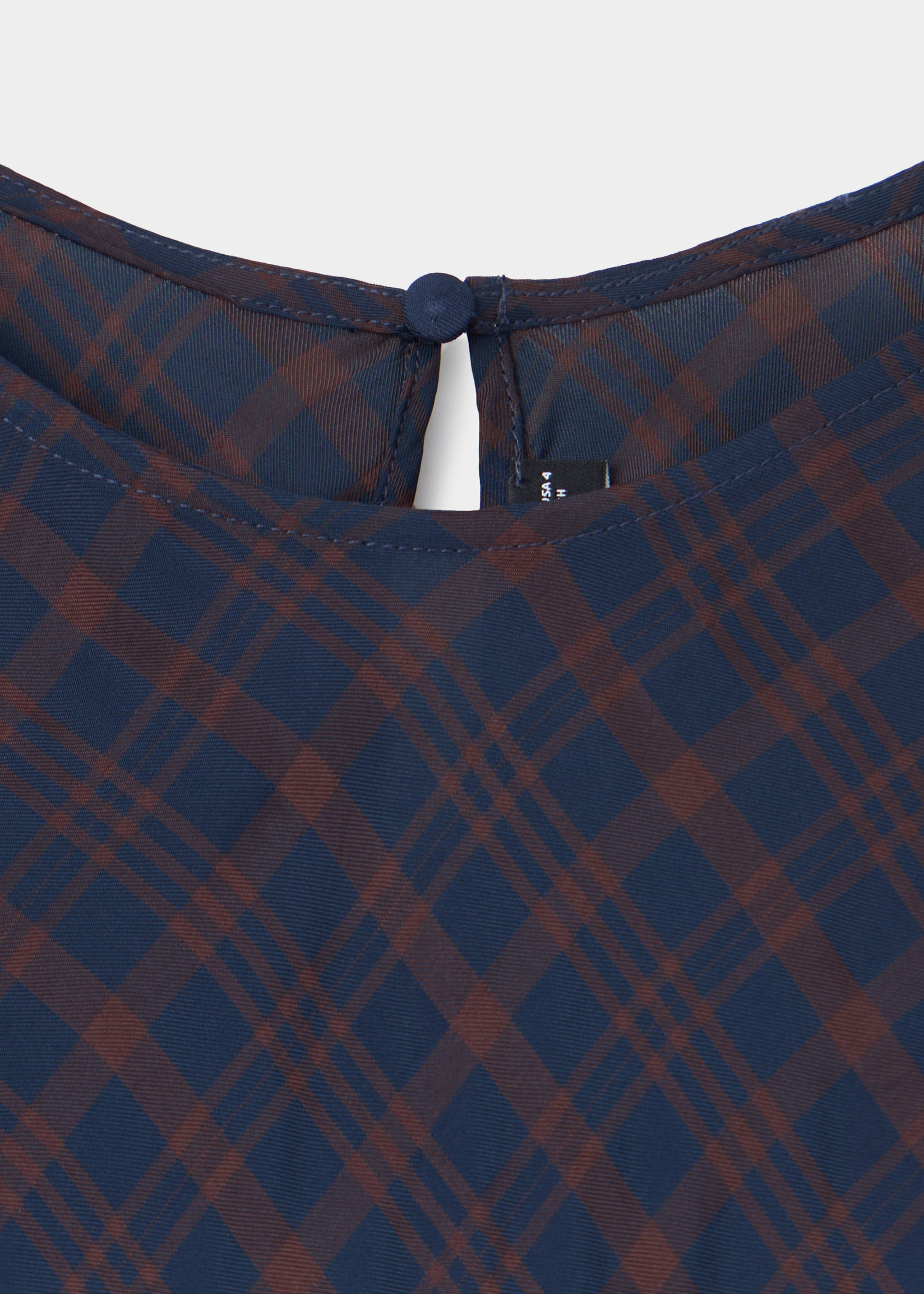 Tryckt halter klänning - Detaljer om artikeln 0
