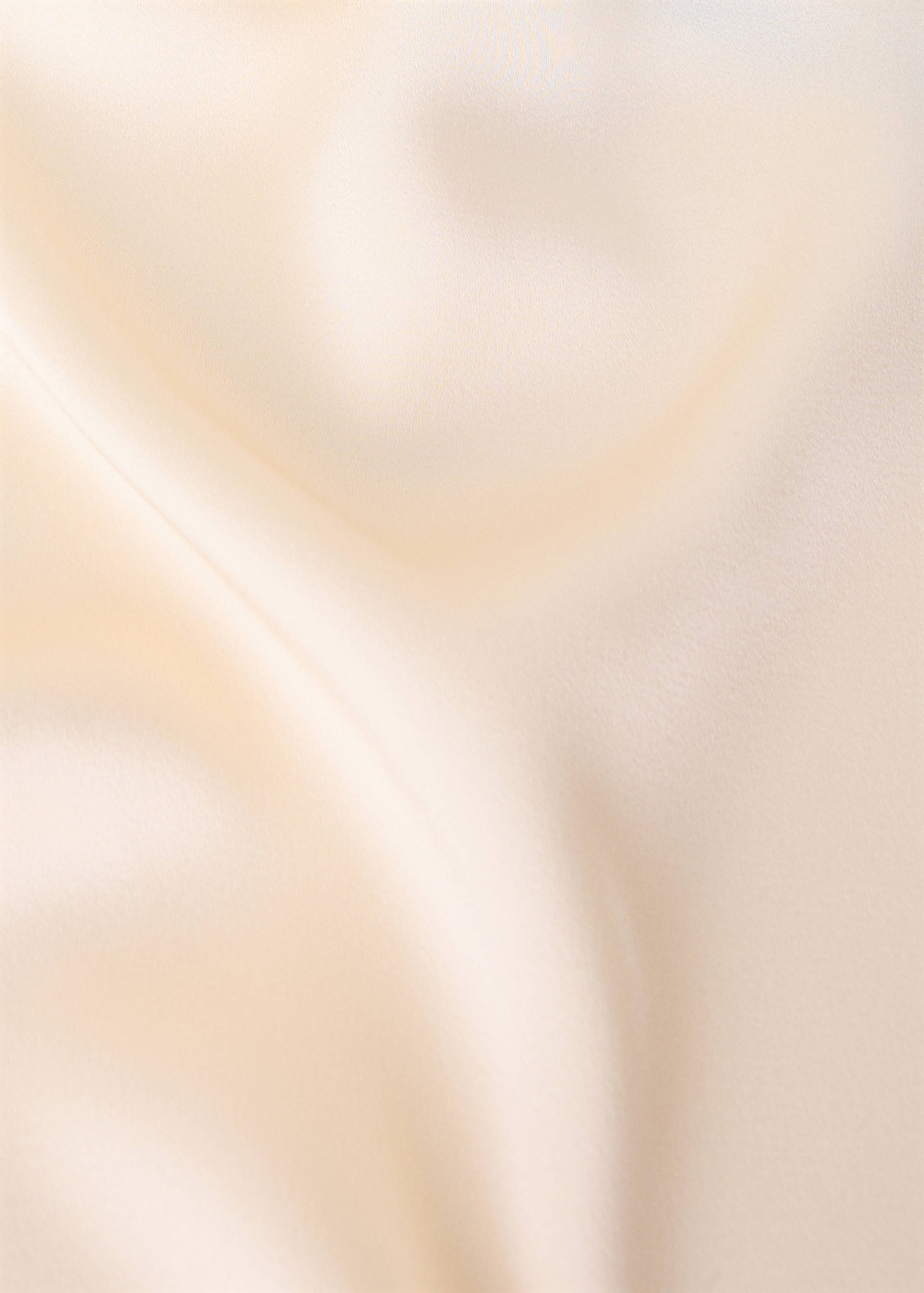 Robe en satin détail guipure - Détail de l'article 0