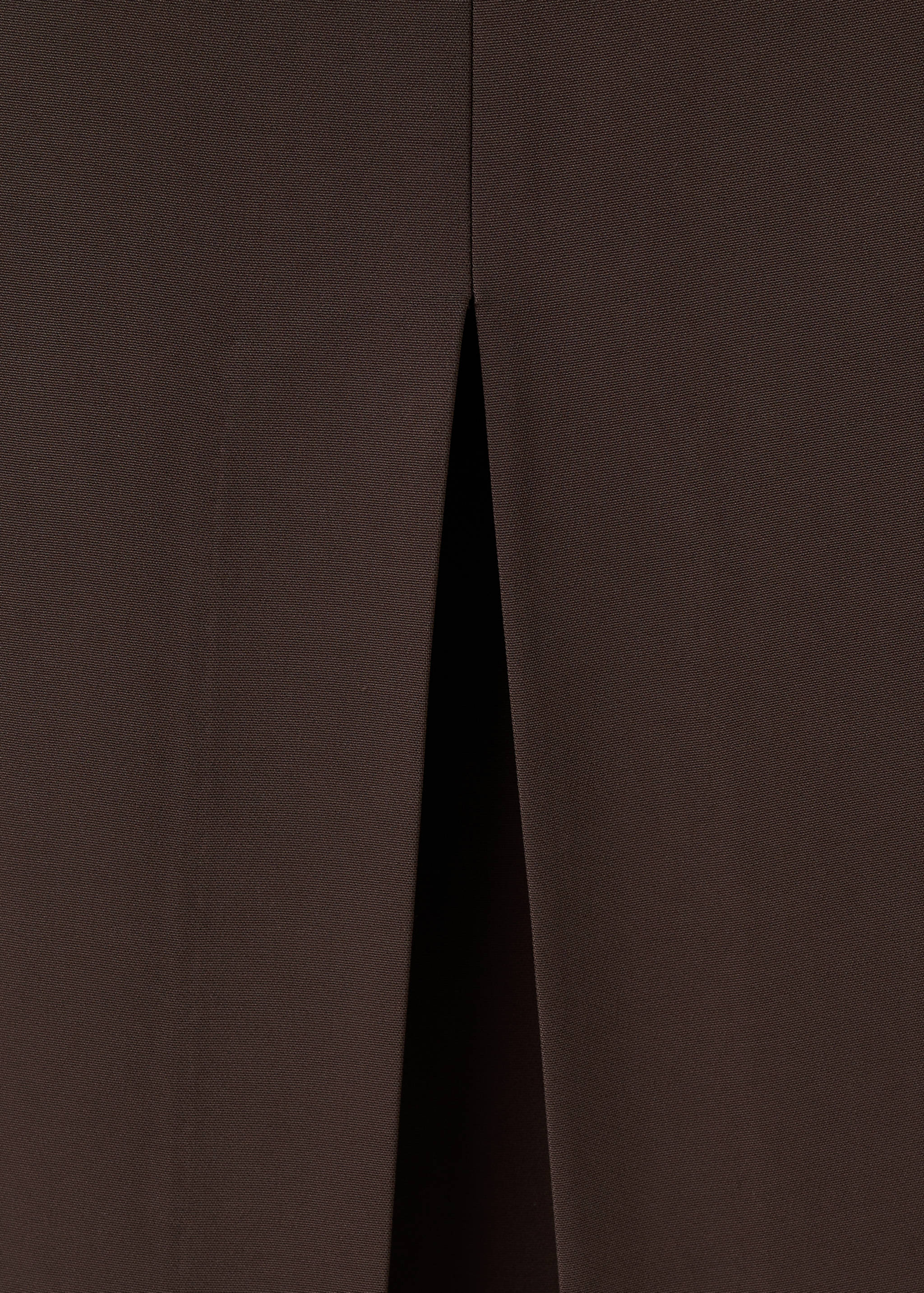 Off-shoulder jurk met splitdetail - Detail van het artikel 0