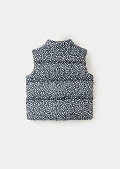 Reversible quilted gilet — Navy 4