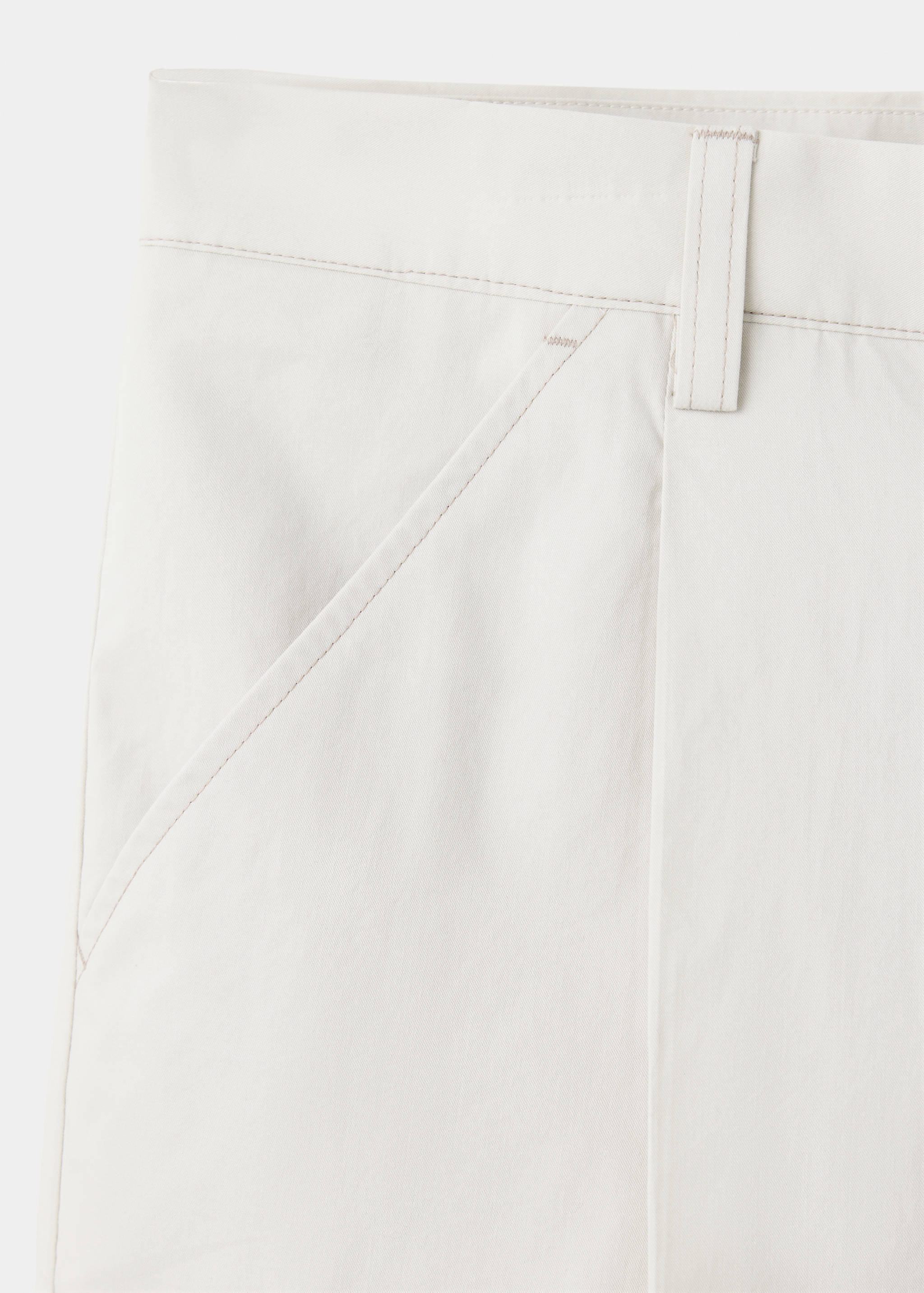 100% cotton relaxed fit trousers - Detail van het artikel 8