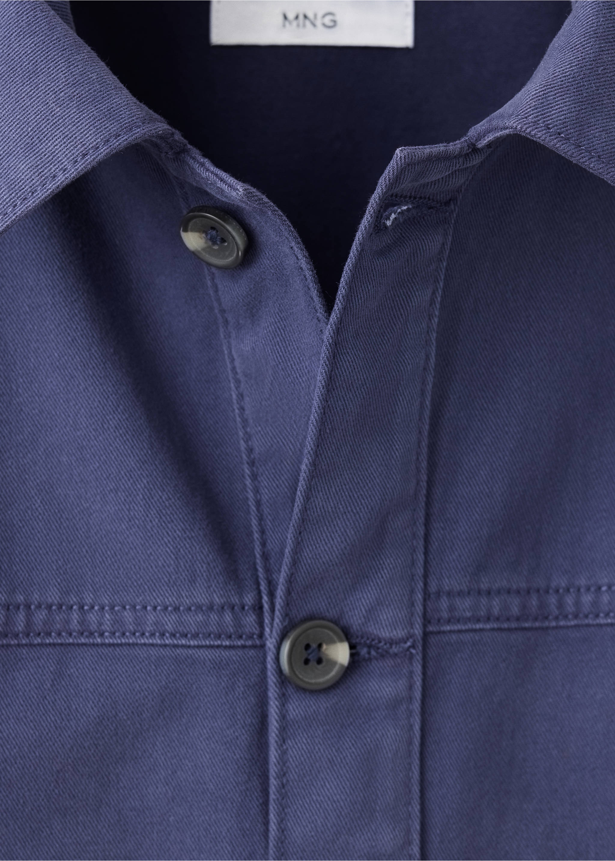 Blouson en jean - Détail de l'article 8, Bleu marine. Ref: 37044408-00.