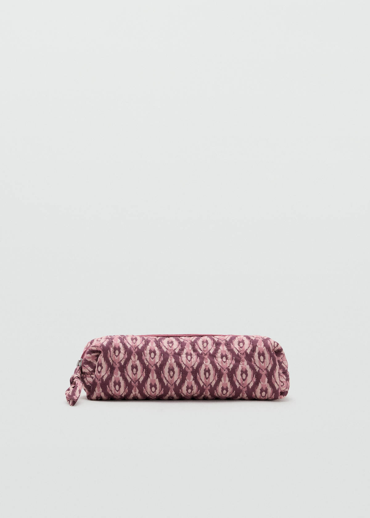Printed cotton case — Pink