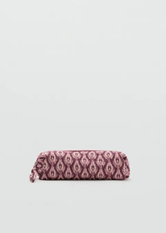 Printed cotton case — Pink 1