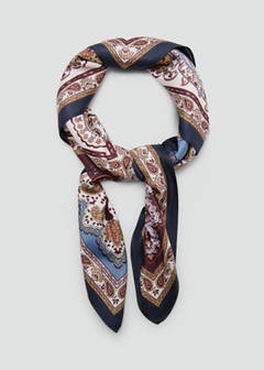 Paisley print scarf — Maroon 3