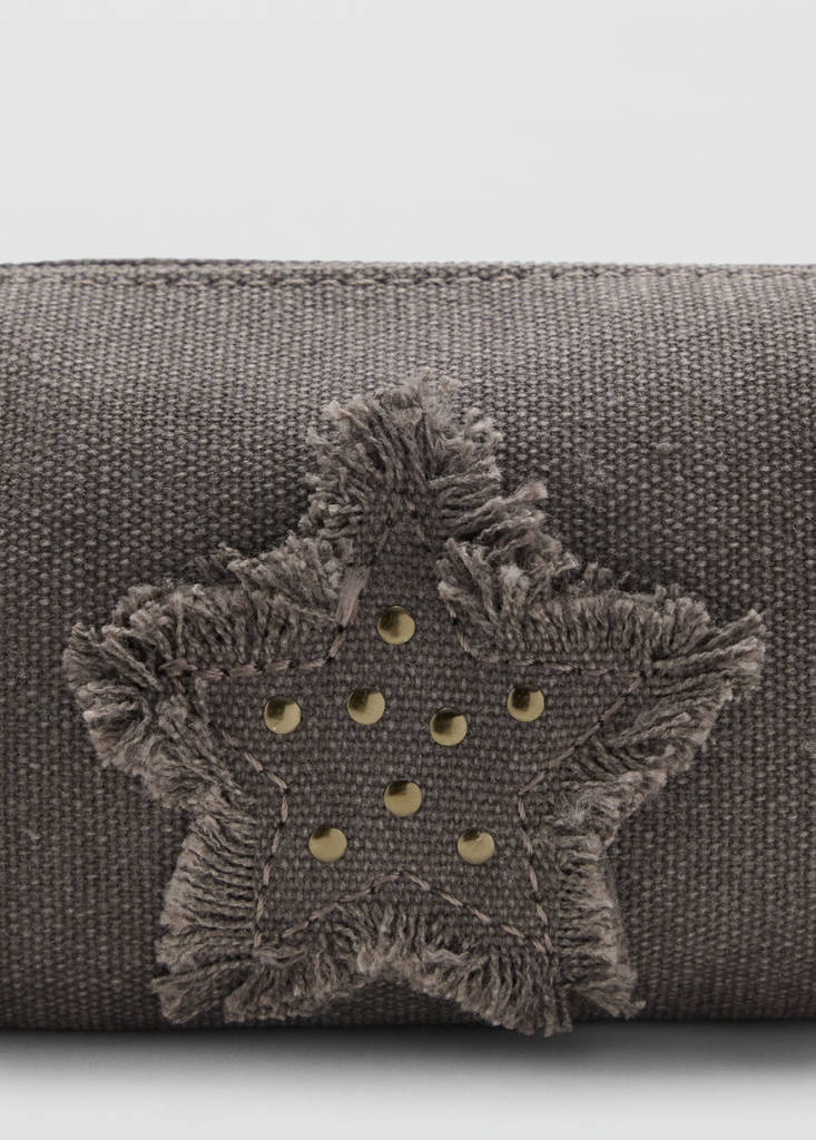 Embroidered star-studded pouch - thumbnail 4