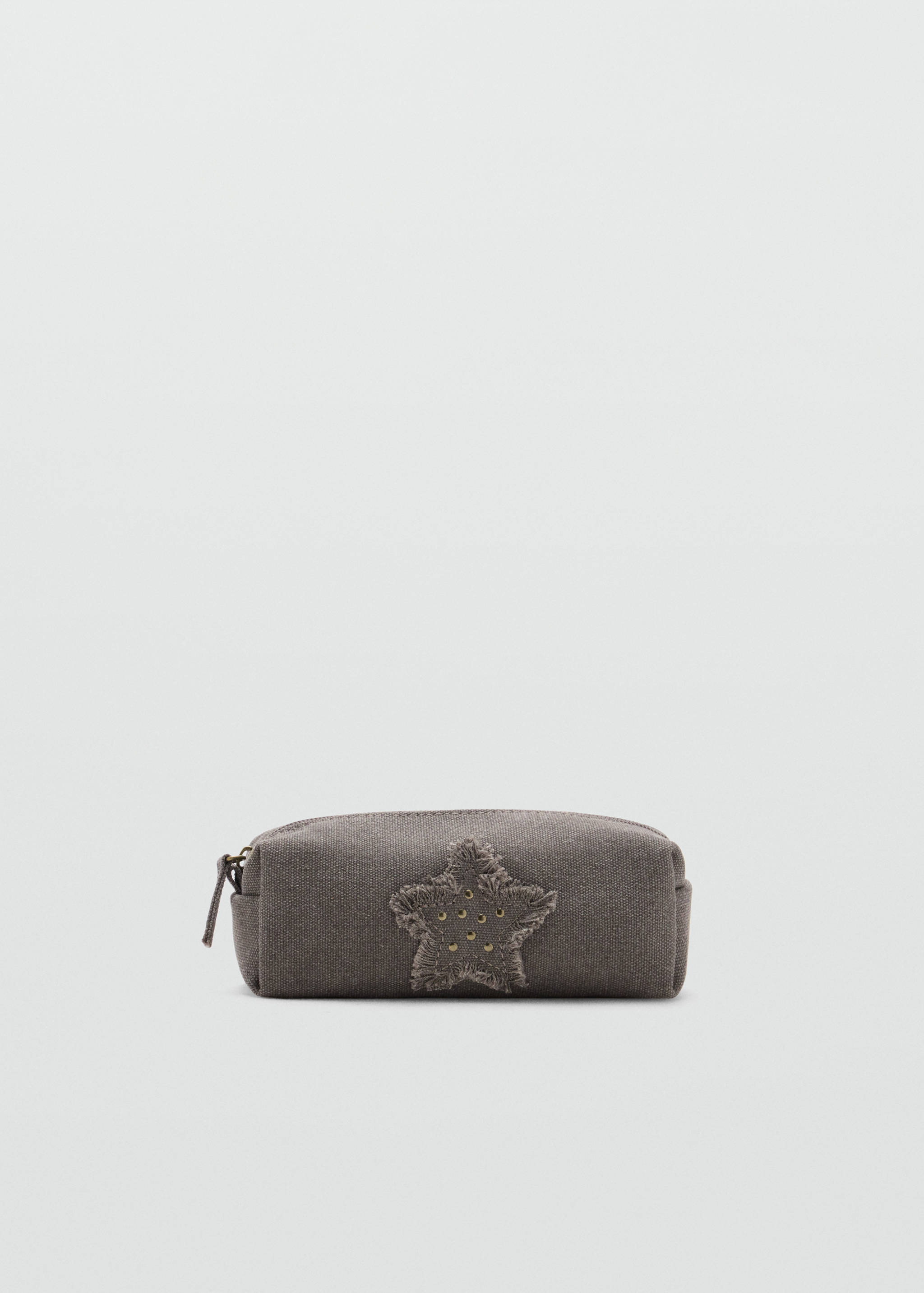 Embroidered star-studded pouch - Article without model