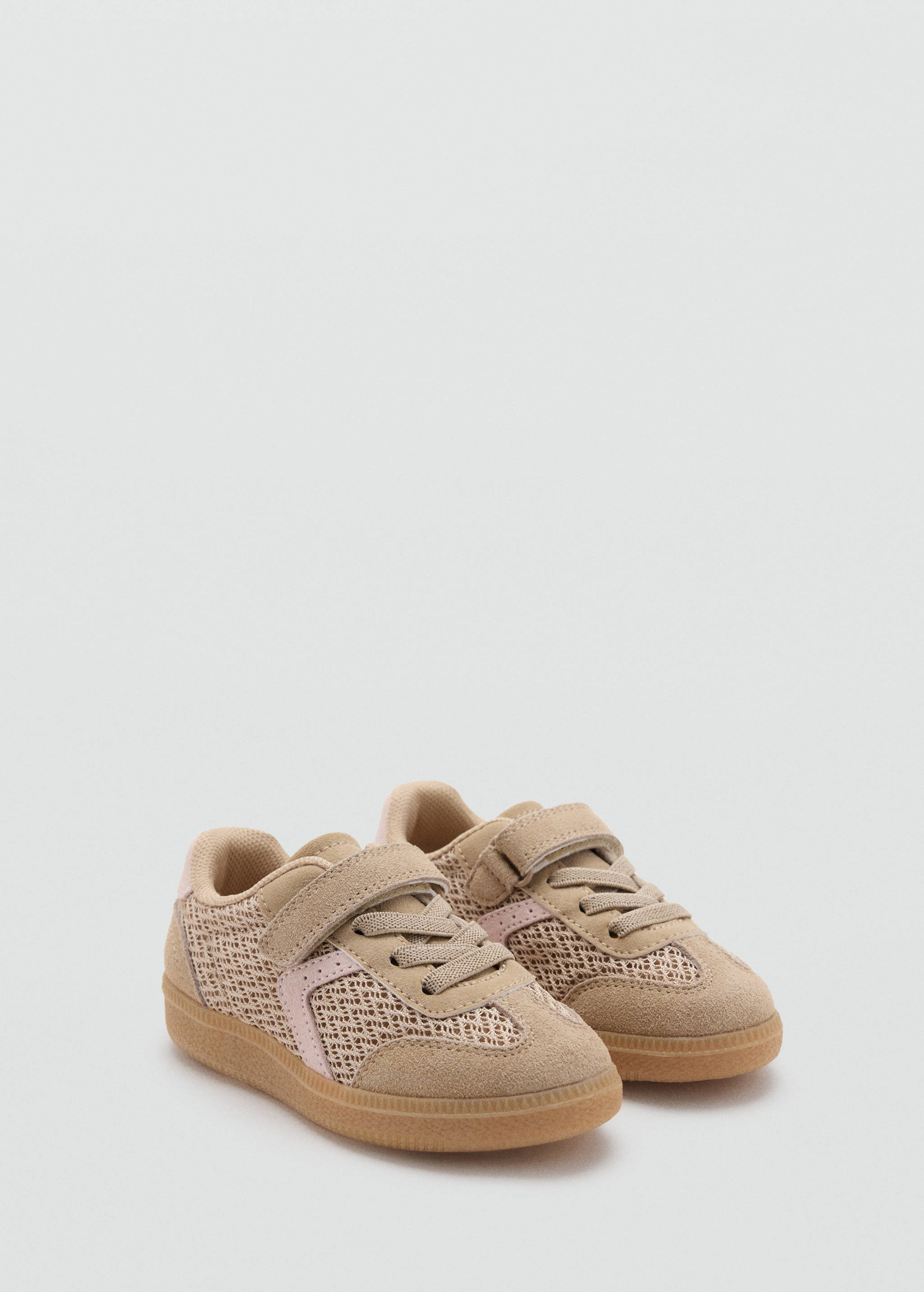 Velcro texture trainers - Medium plane