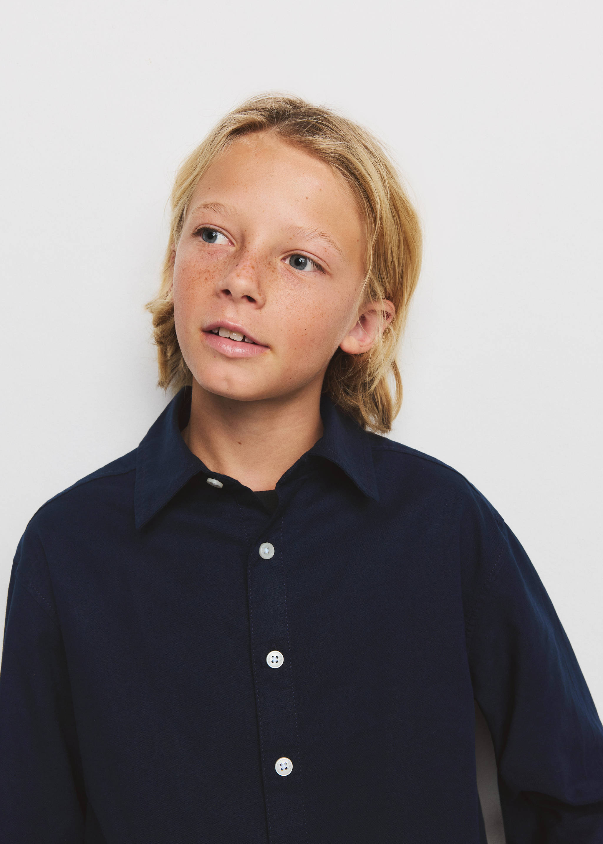 Camisa piqué algodón - Detalle del artículo 1