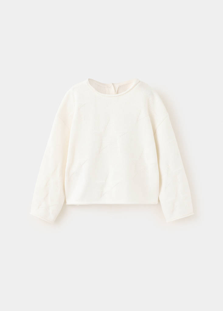 Stars knitted sweater — Off White