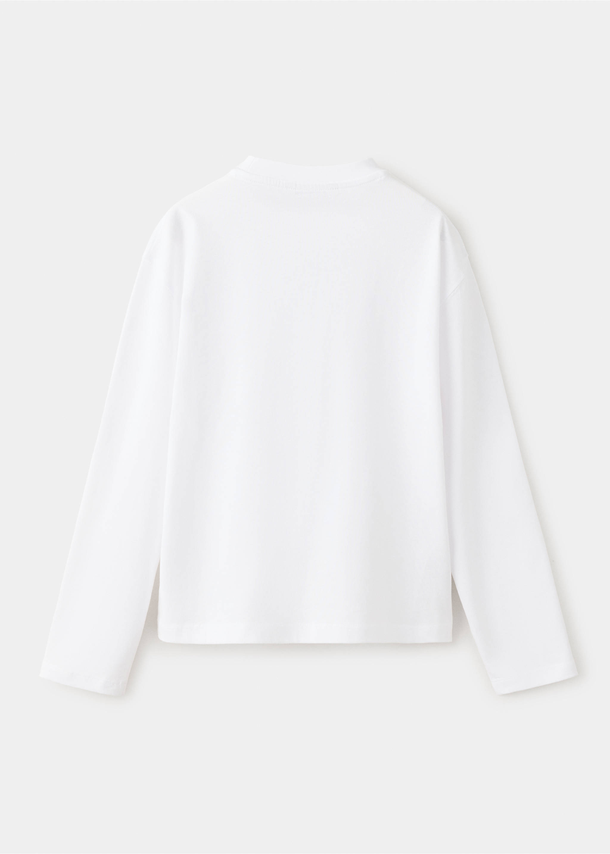 T-shirt basicml - Verso de l’article, Blanc. Ref: 37044420-00.