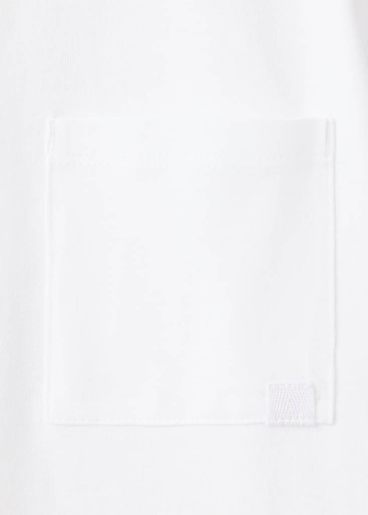 Loose fit cotton T-shirt — White