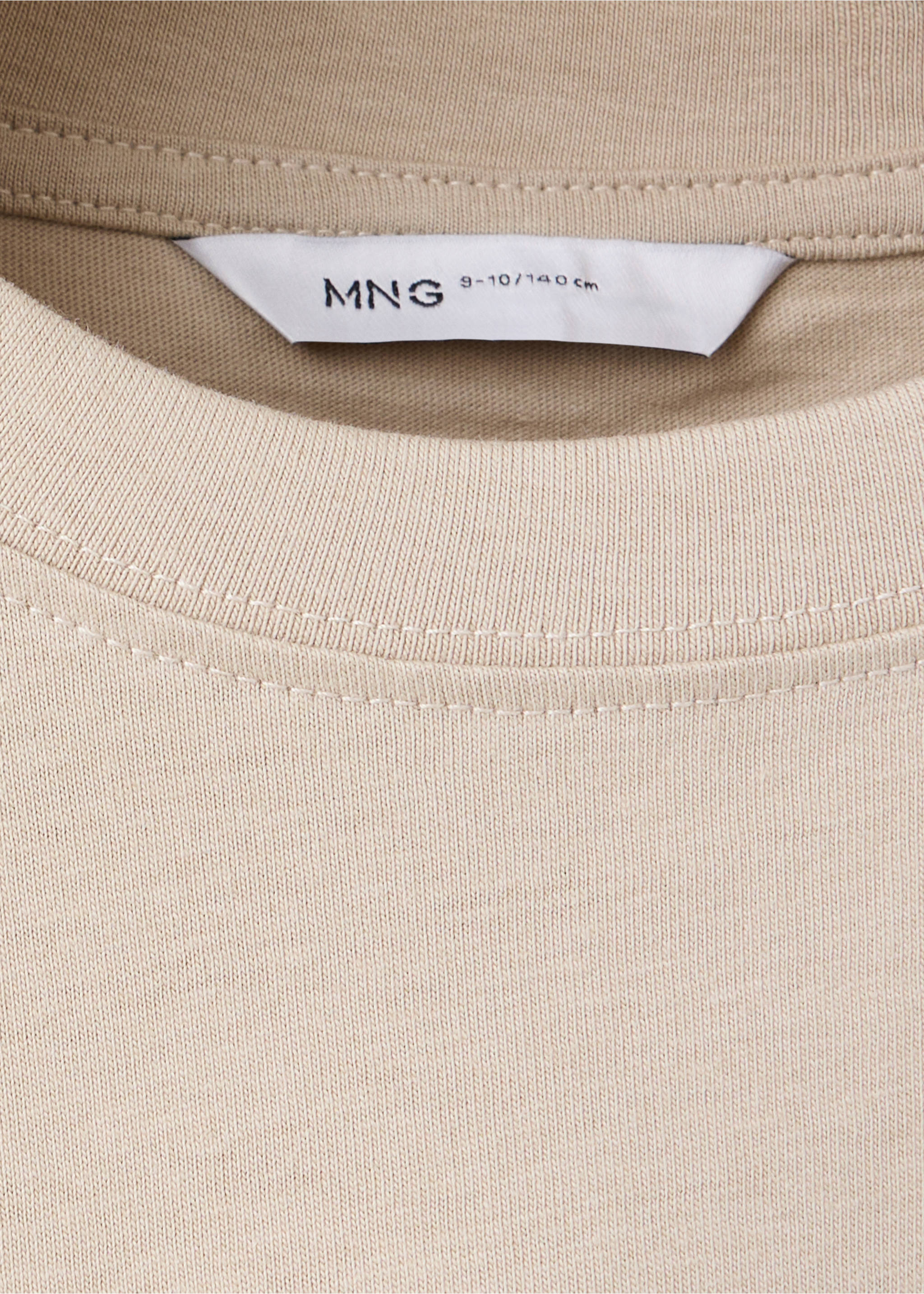 T-shirt basicml - Détail de l'article 8, Sable. Ref: 37044420-00.