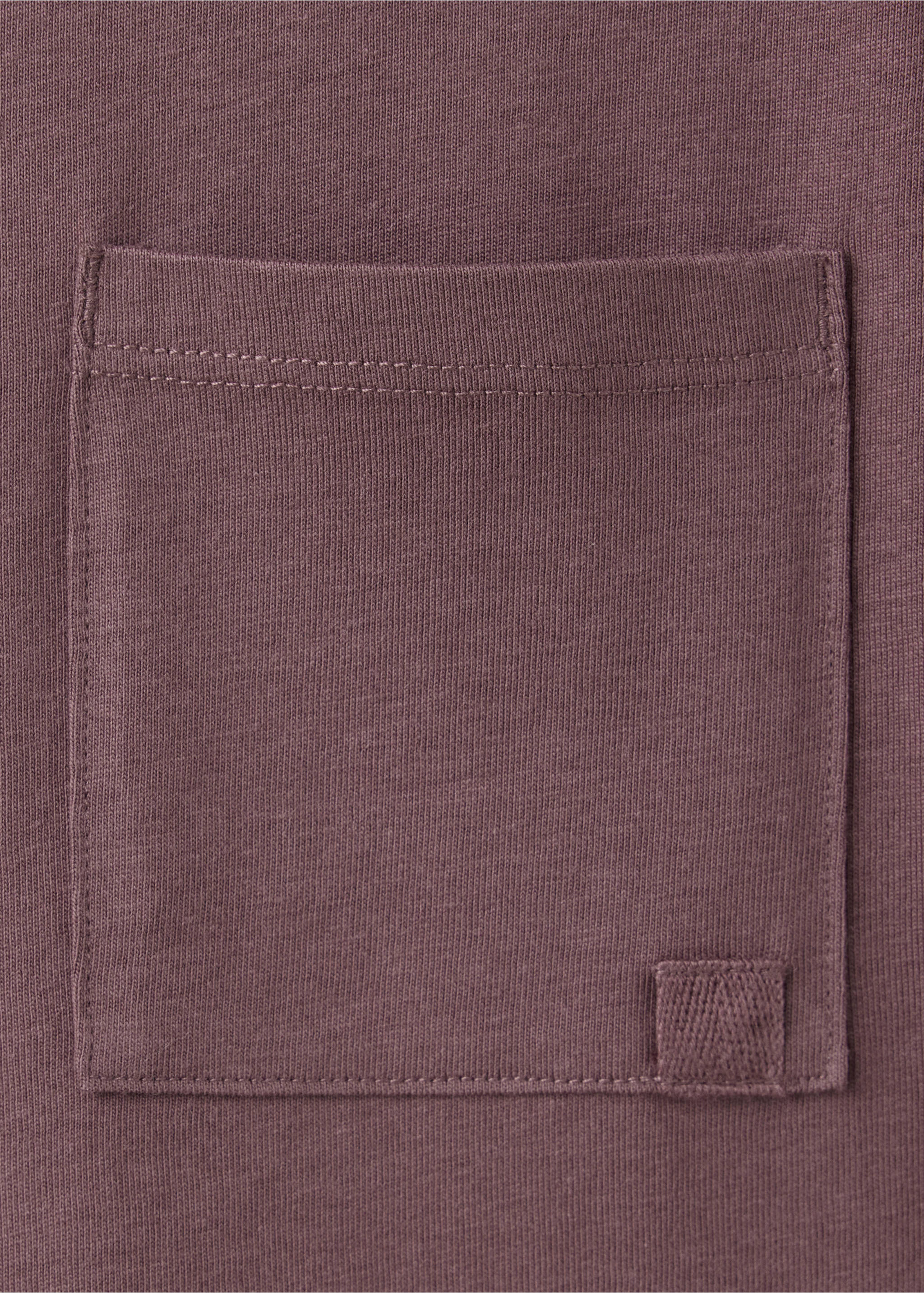 T-shirt basicml - Details of the article 0, Wine. Ref: 37044420-00.