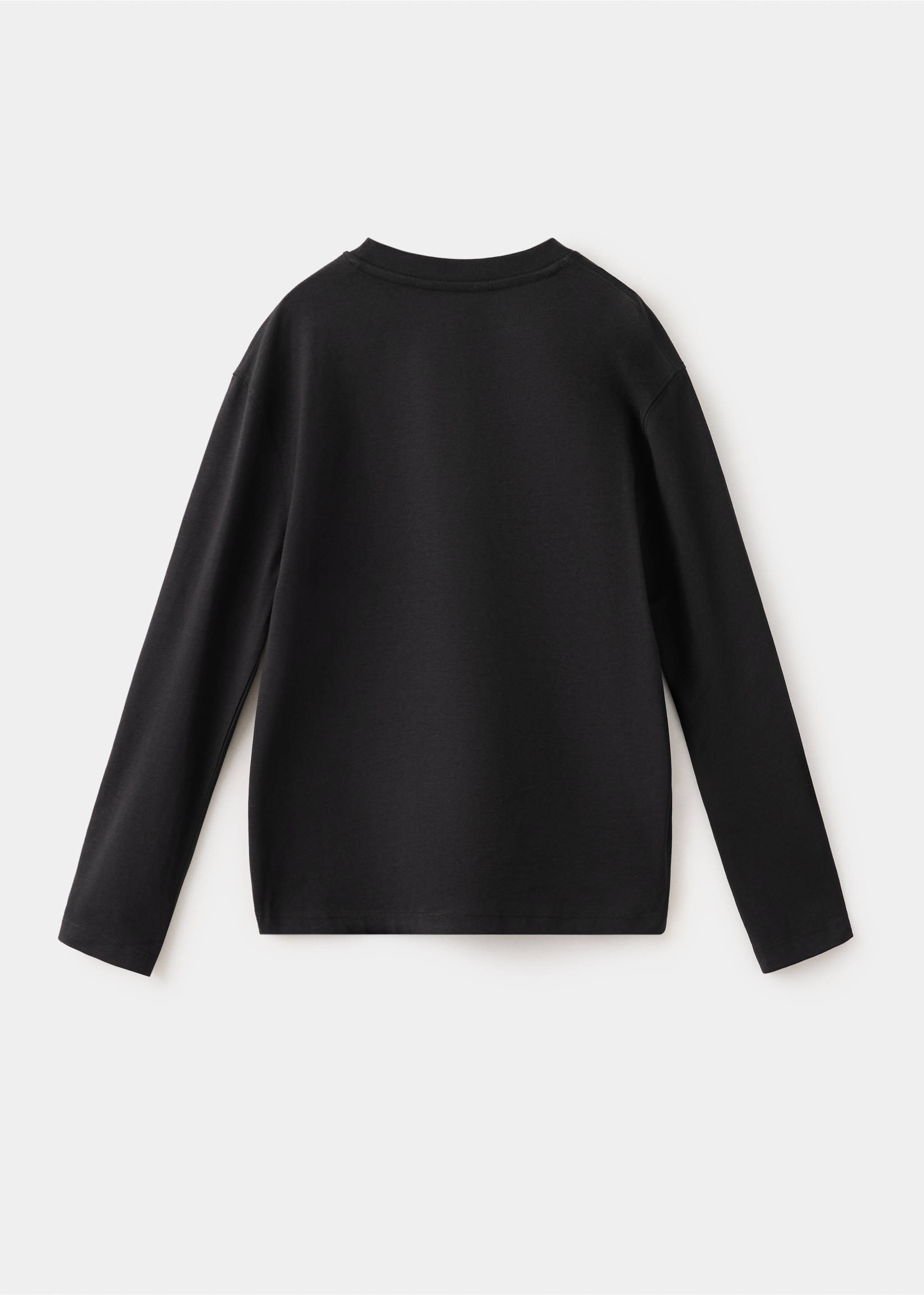 T-shirt basicml - Verso de l’article, Noir. Ref: 37044420-00.