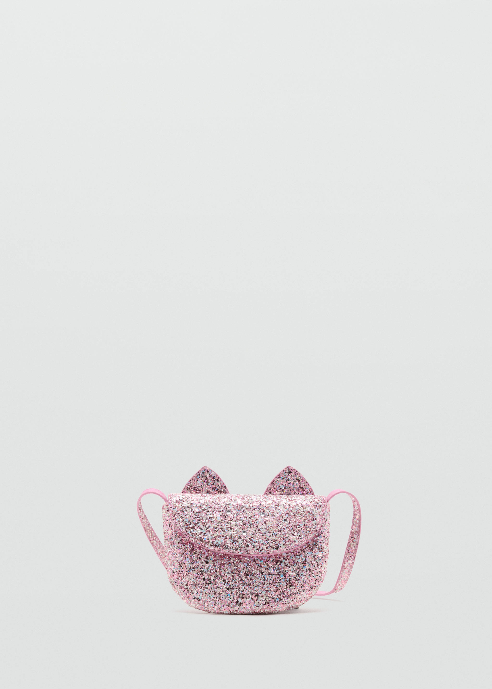 Glitter cat purse - Article without model, Pale Pink. Ref: 37044422-00.
