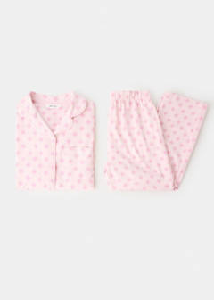 Floral-print pyjama set — Pink 4