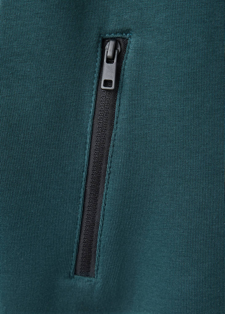 Hoodie cotton sweatshirt — Dark Green