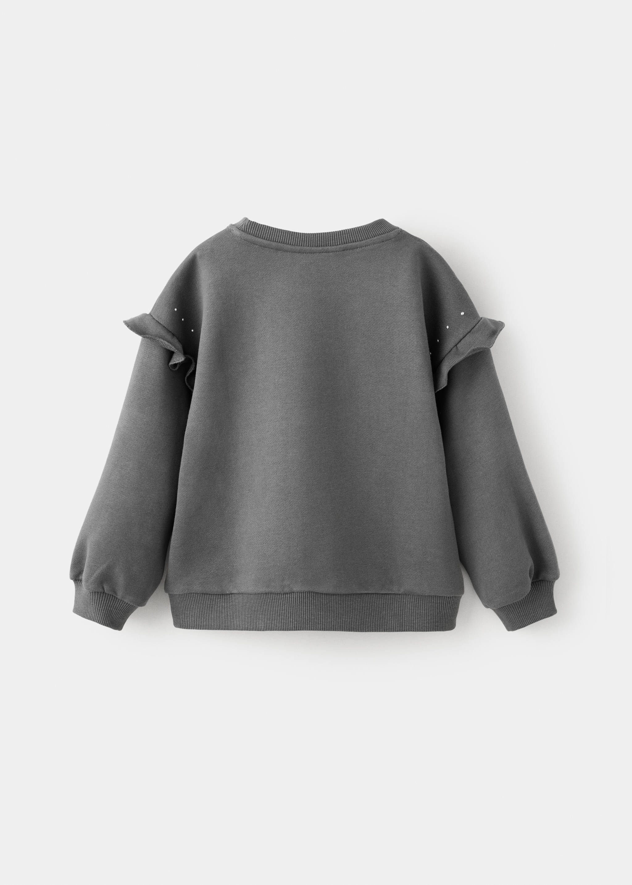 Sweat coton détail clous - Verso de l’article