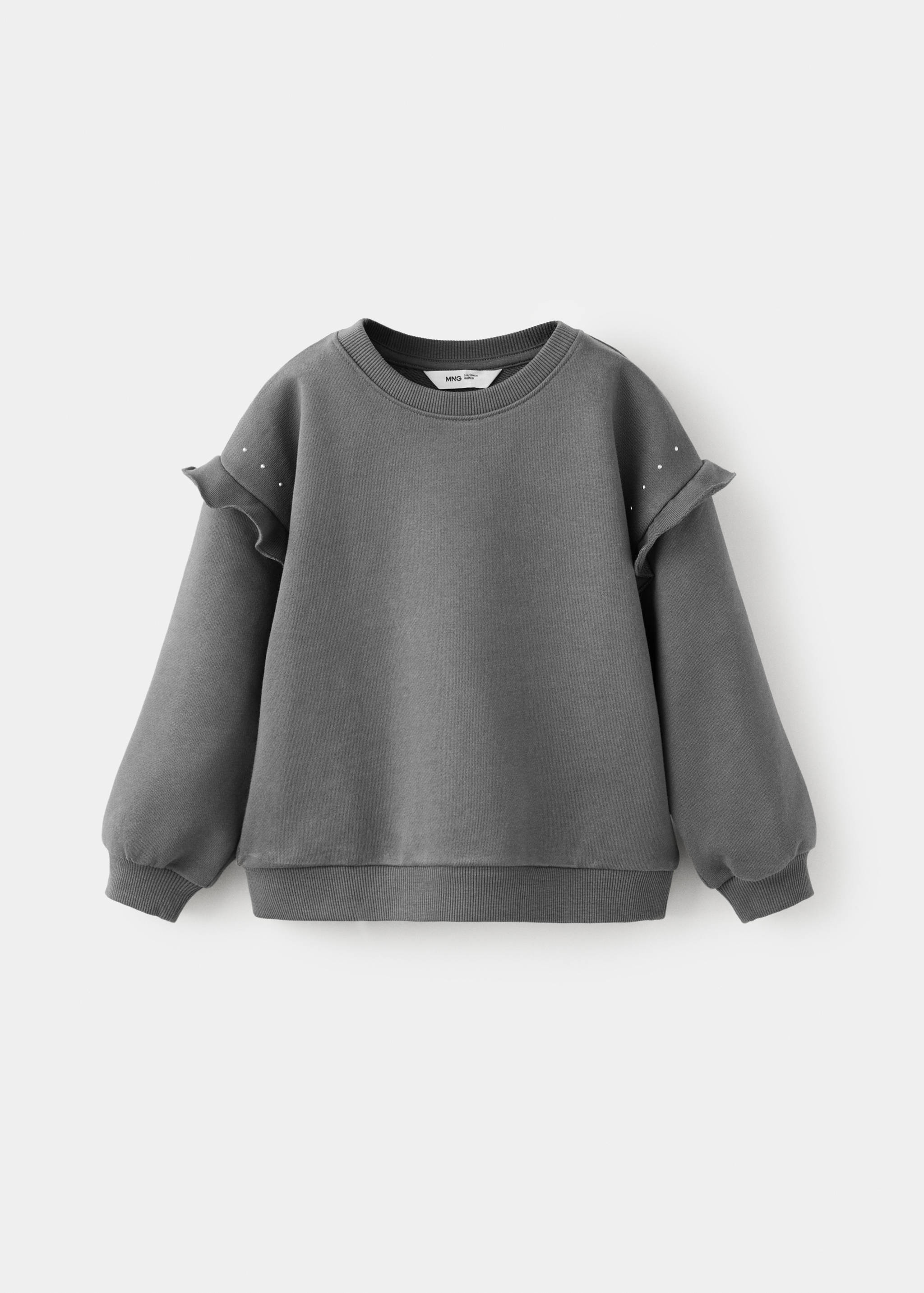 Sweat coton détail clous - Article sans modèle