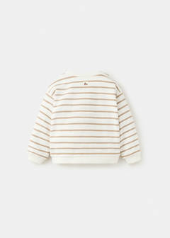Striped cotton-blend sweatshirt — Off White 3