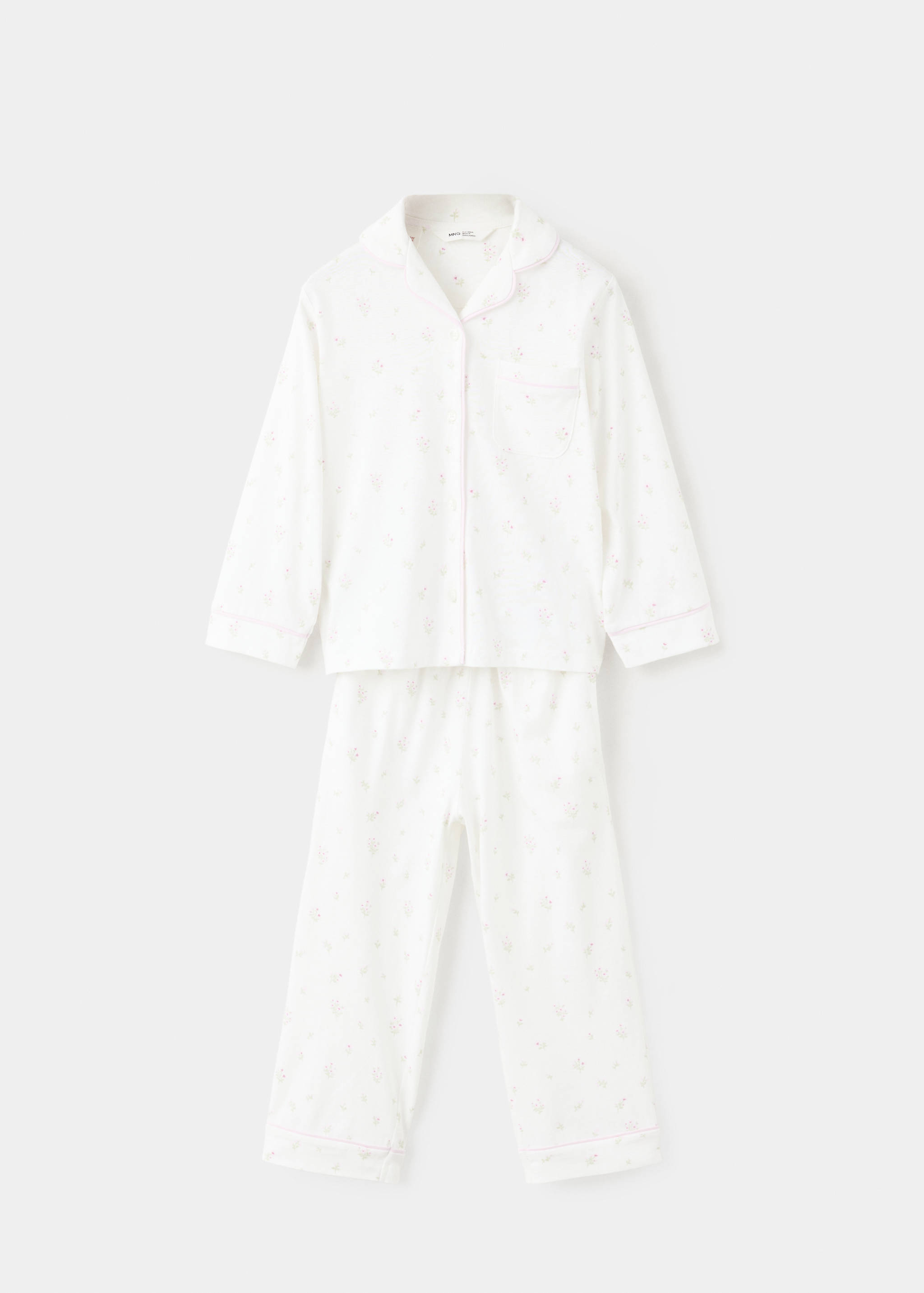 Floral-print pyjama set - Article without model