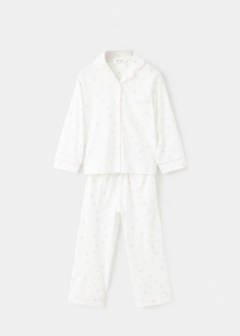 Floral-print pyjama set — Off White 1