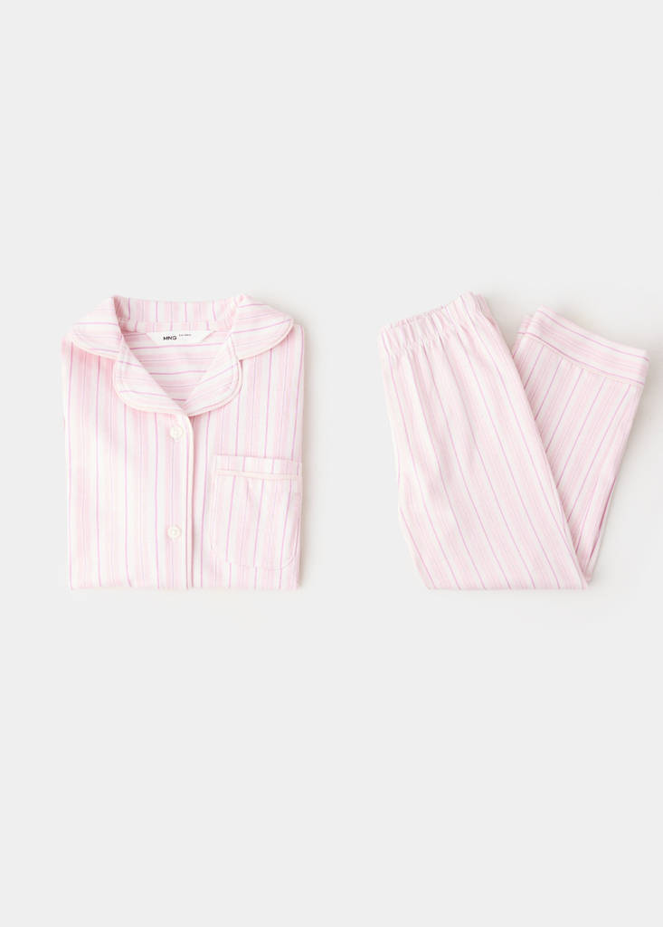 Striped pyjama set — Pink