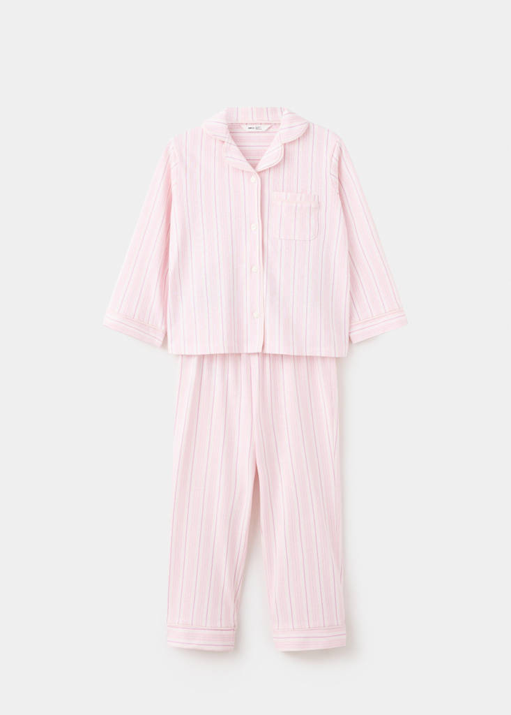 Striped pyjama set — Pink