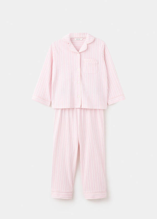 Striped pyjama set — Pink