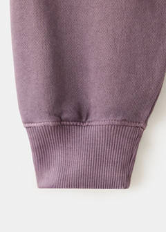Balloon garment-dyed sweatshirt — Violet 5