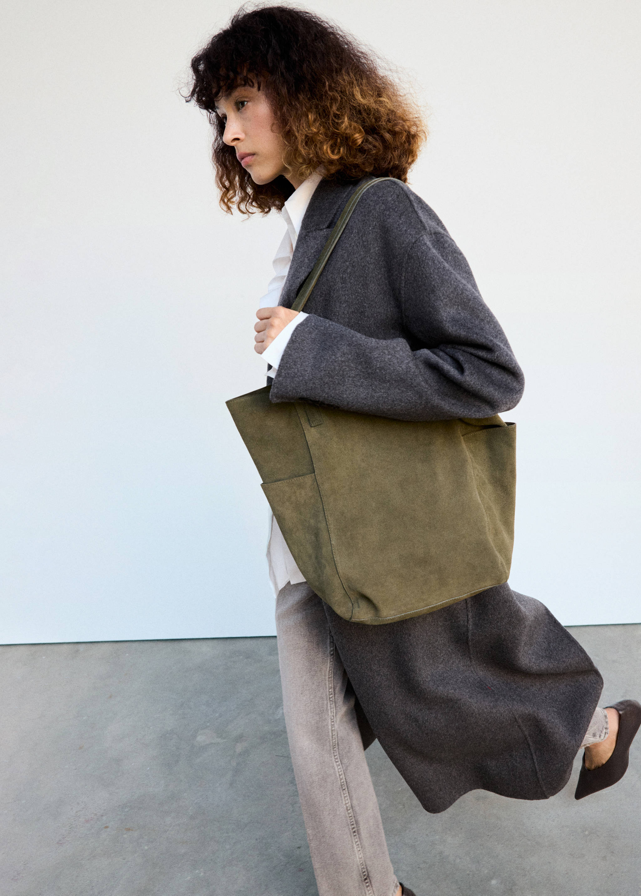 Bolso shopper piel - Plano general